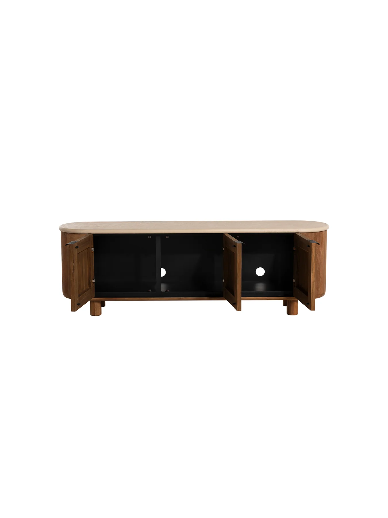 Panama Faux Stone TV Dresser - Image 3