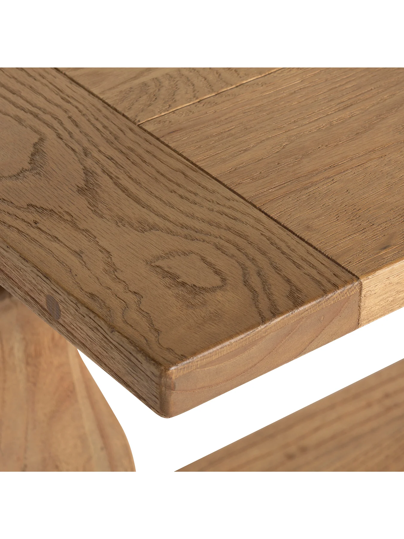 Papillon Extending Dining Table Brown - Image 4