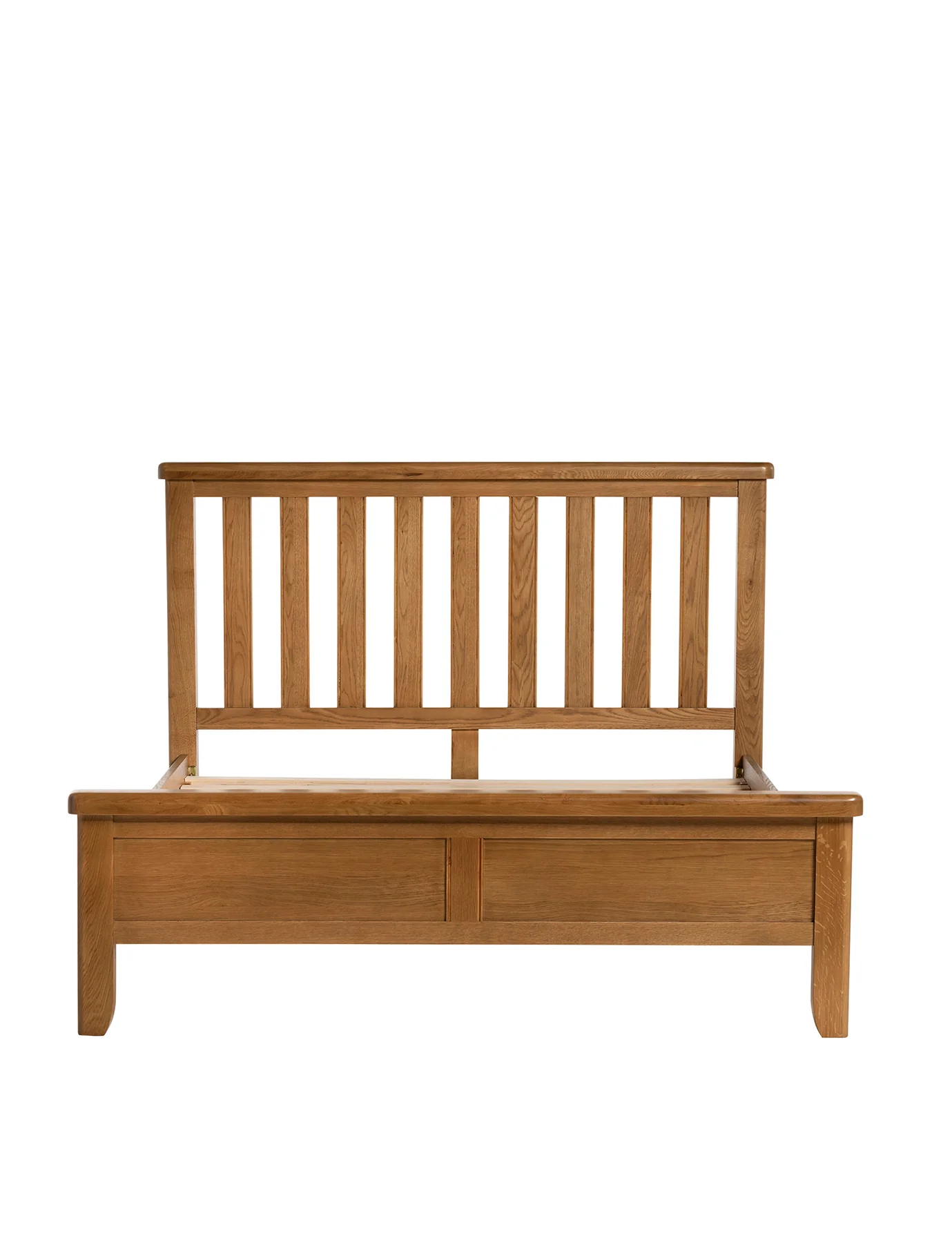 Raithwaite Solid Oak Super King Bed Frame Brown - Image 2