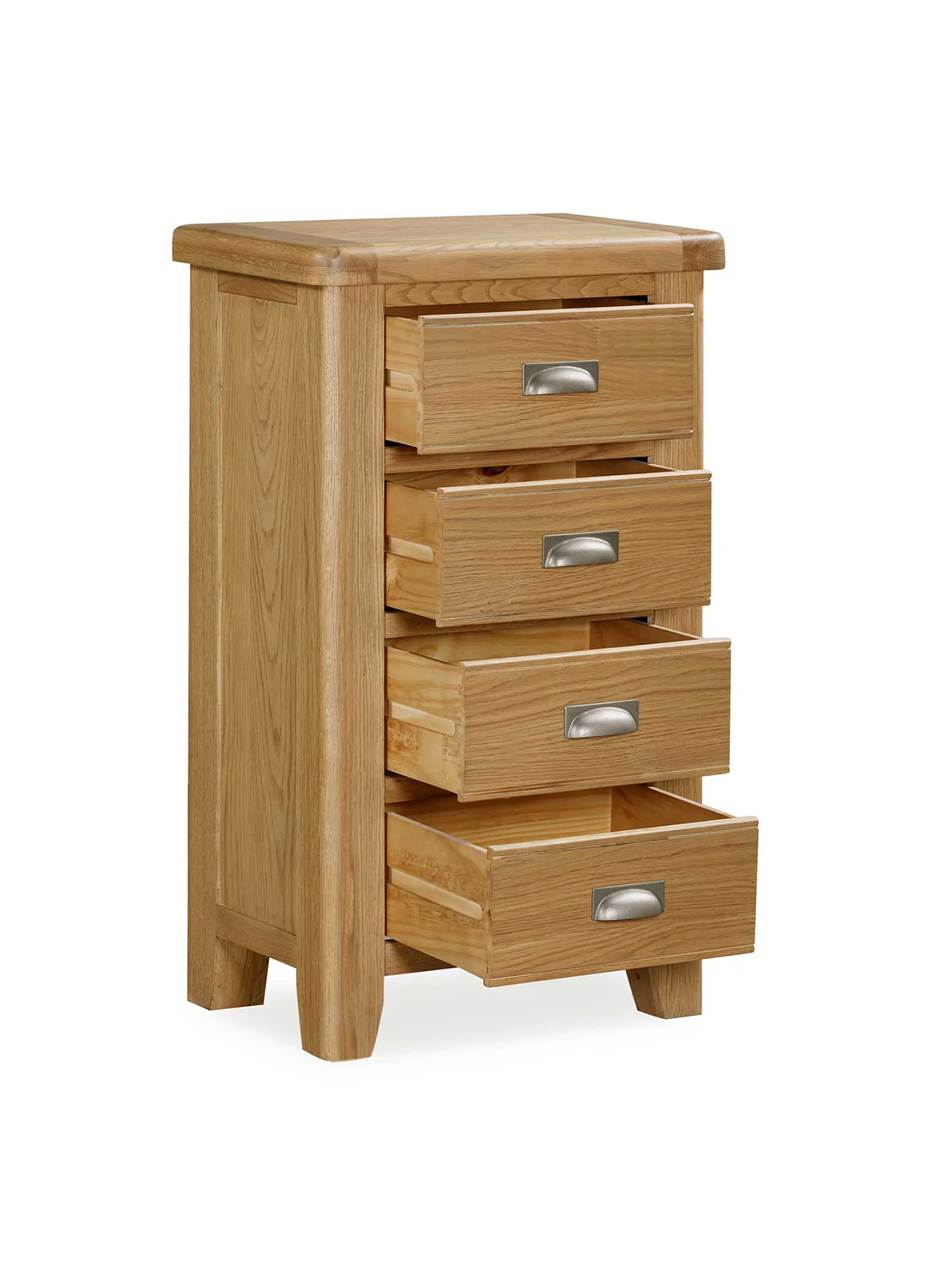 Raithwaite Oak 4 Drawer Chest - Image 4