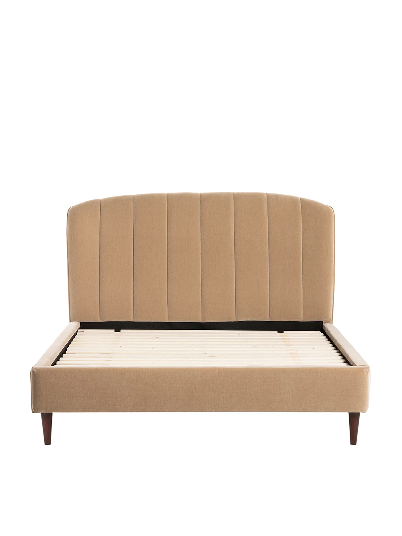 Reyes Light Brown Super King Bed Frame - Image 2