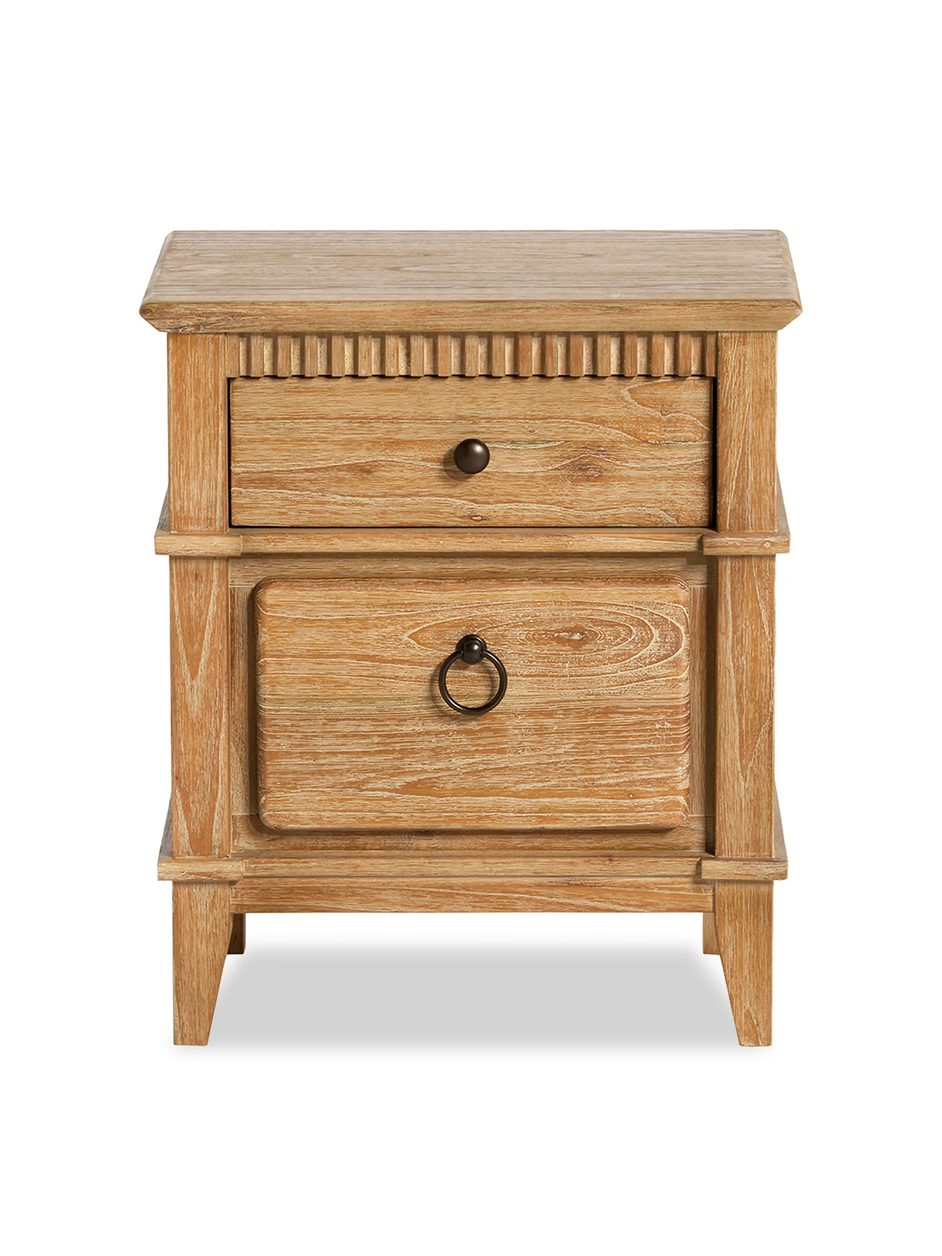 Selene Mindi Wood Bedside Cabinet