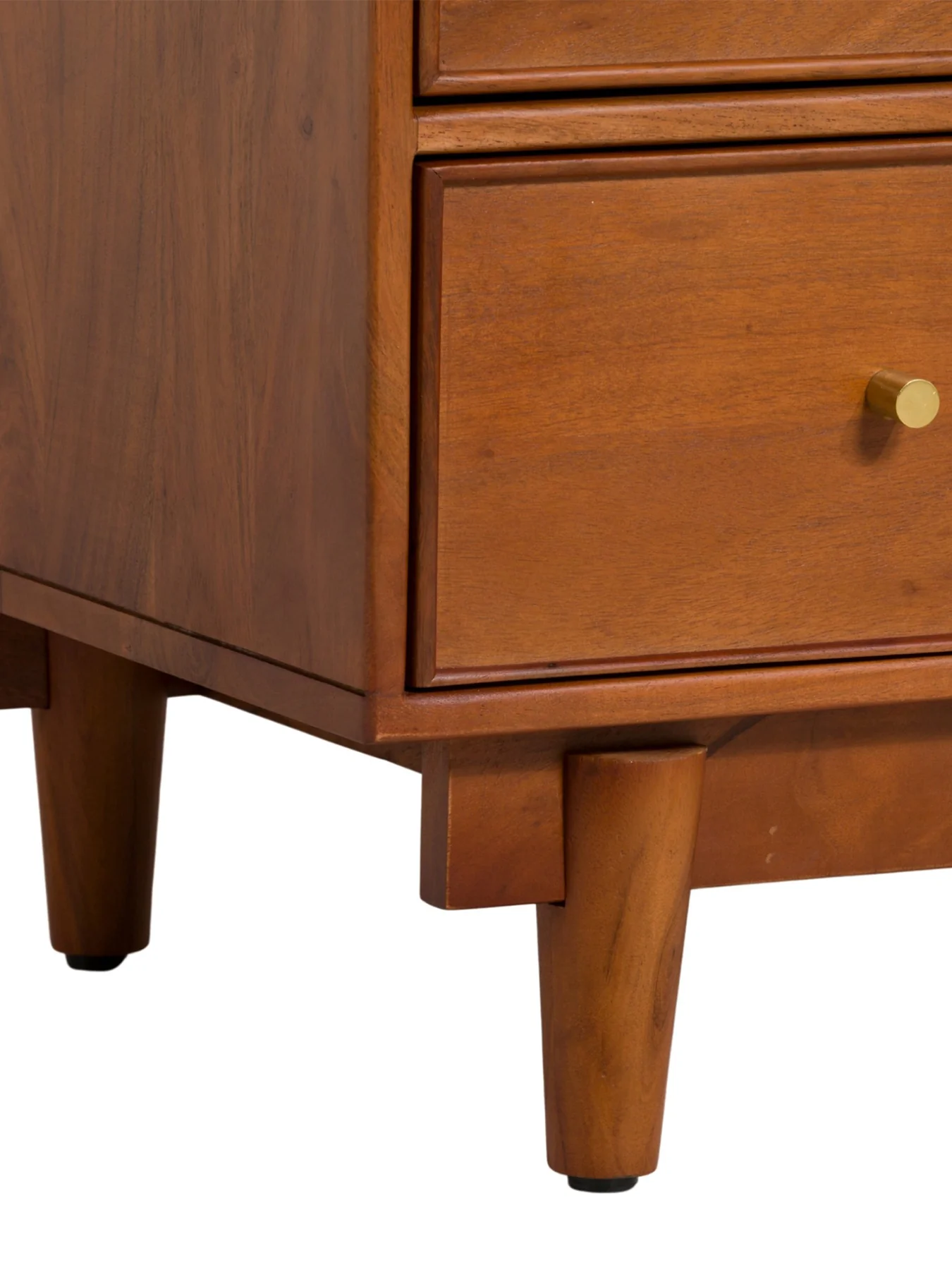 Sendai Wooden 6 Drawer Tallboy - Image 4