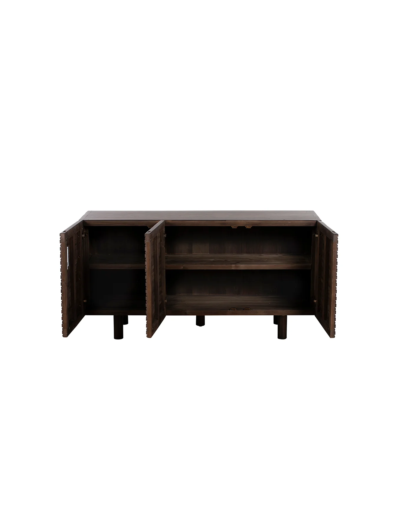 Suvanto Reclaimed Wood 3 Door Sideboard - Image 4