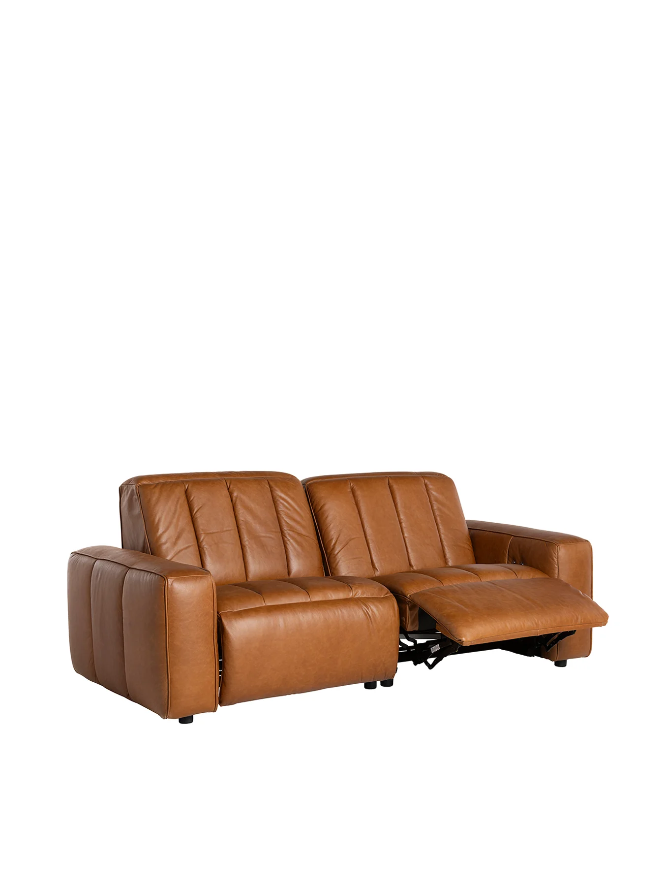 Ventura Recliner 3 Seater Sofa Brown - Image 2