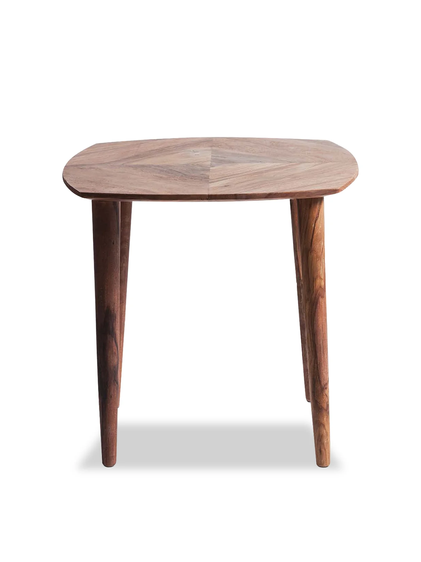 Vida Natural Wood Side Table