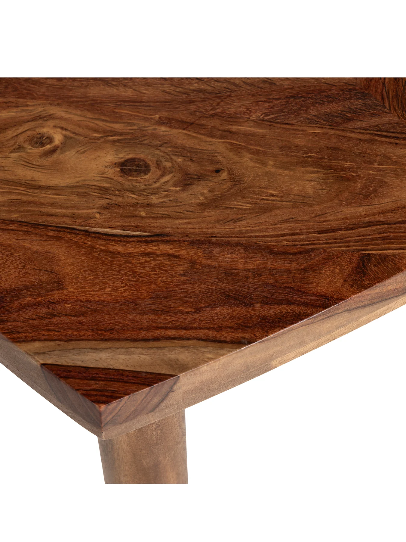 Vida Natural Wood Side Table - Image 3