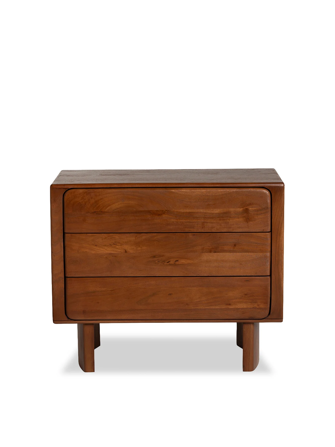 Zerina Walnut 3 Drawer Chest