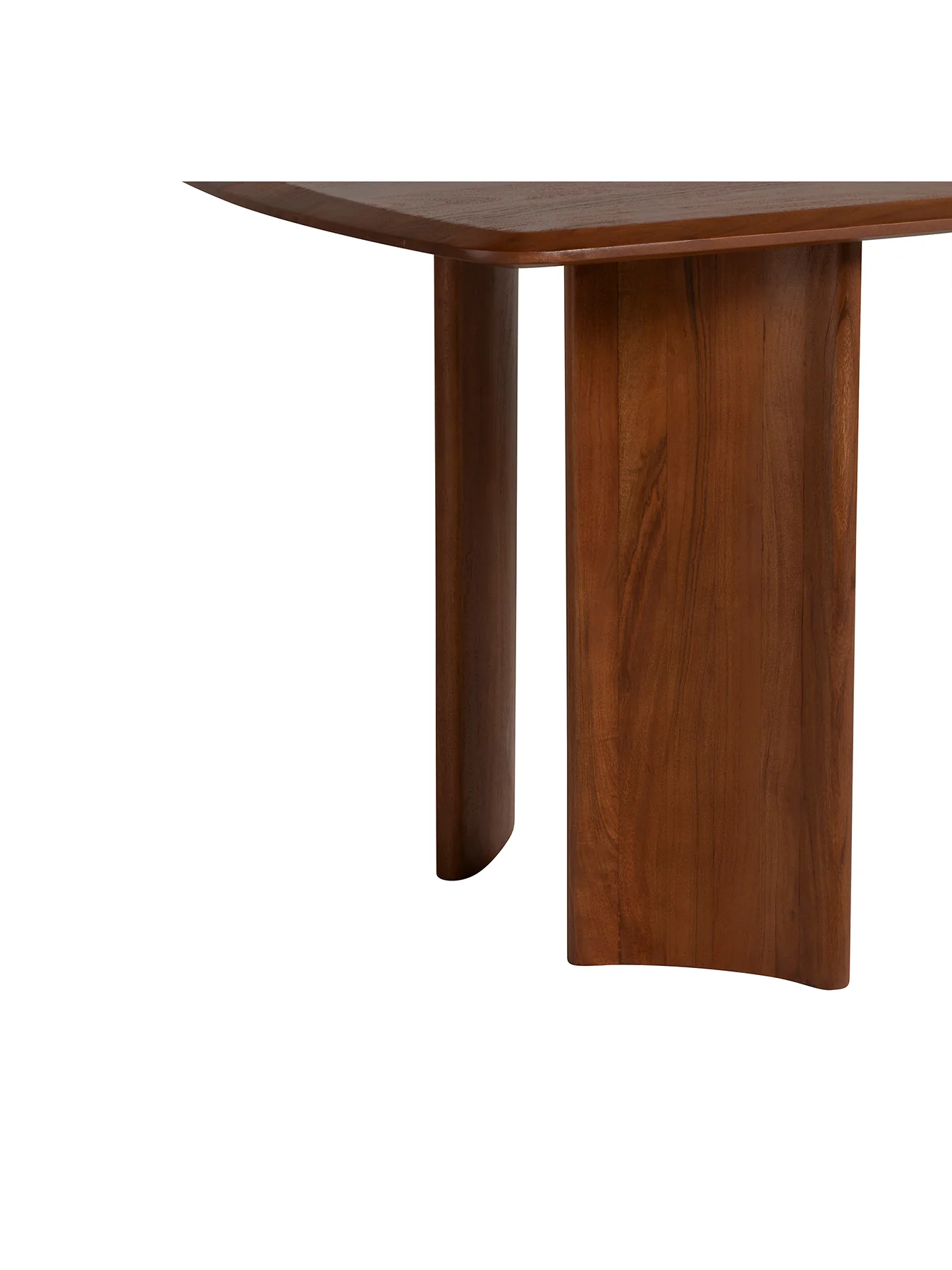 Zerina Walnut Dining Table - Image 4