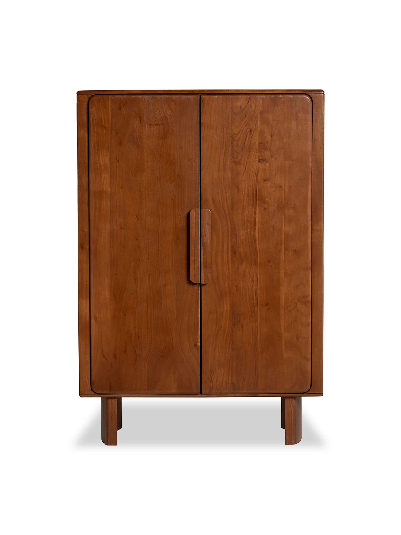 Zerina Walnut Highboard Cabinet
