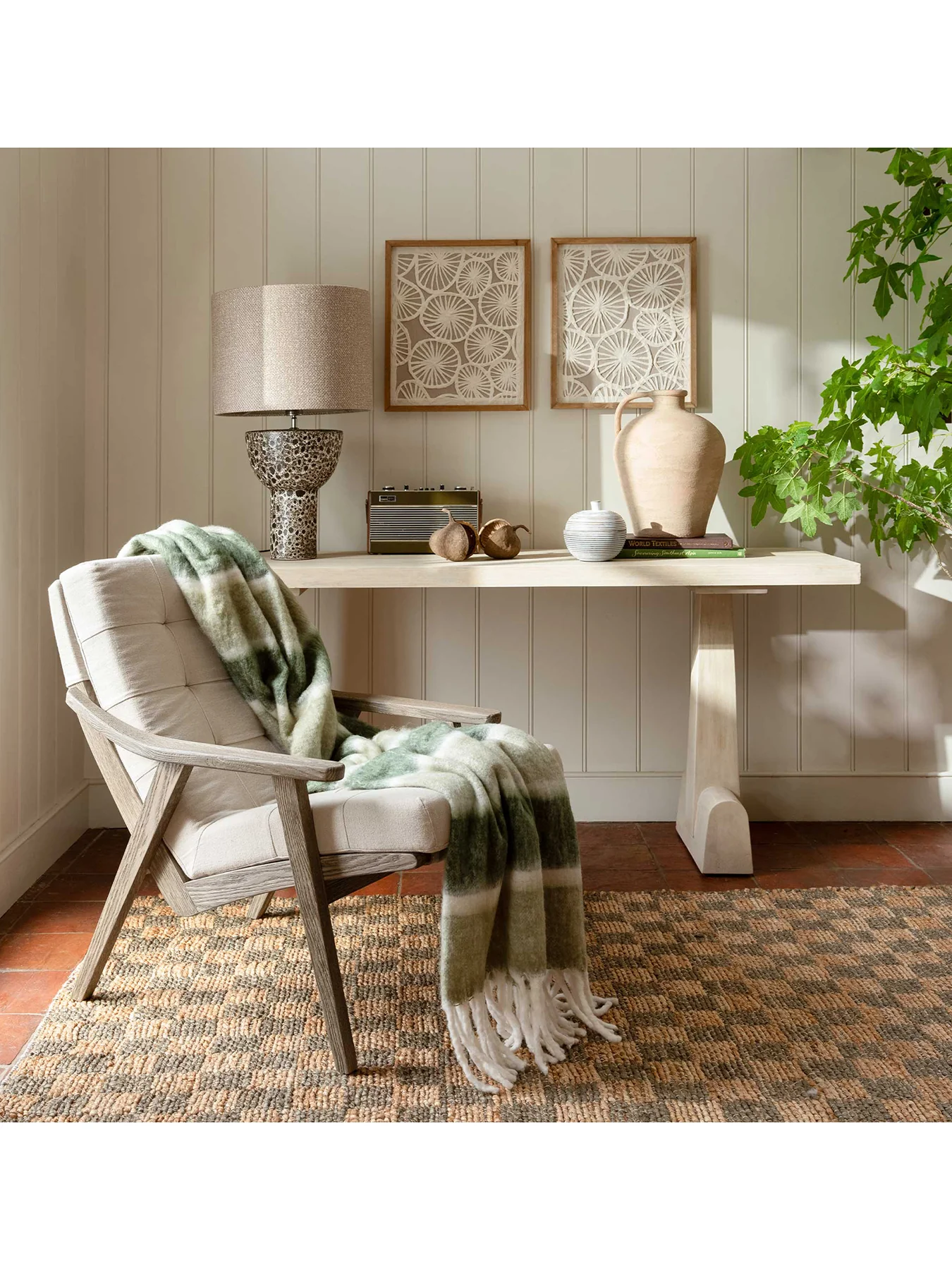 Valley Accent Chair Cream - Image 2