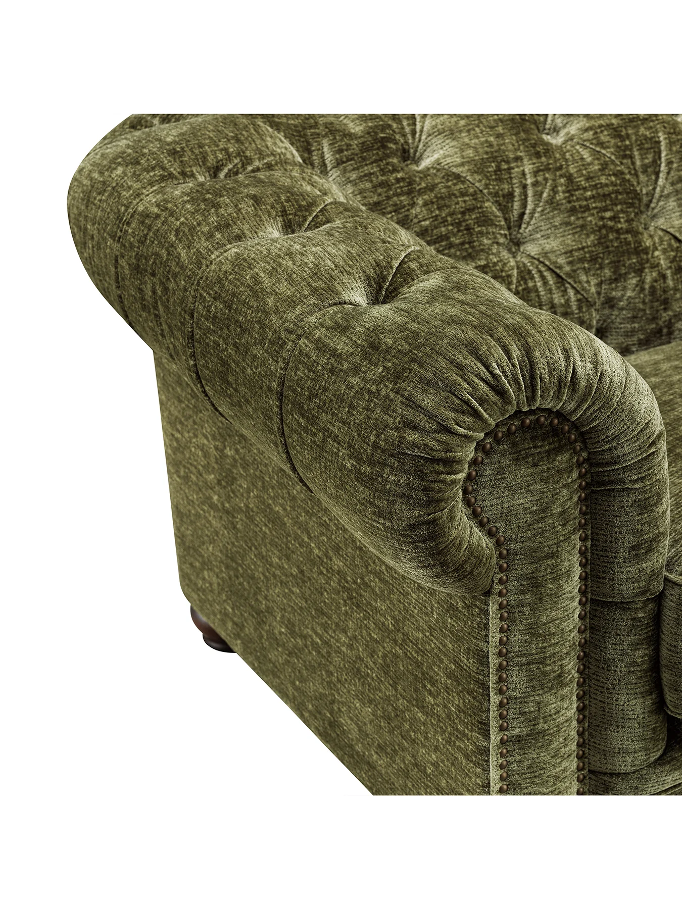 Everett 2 Seater Sofa Green - Image 3