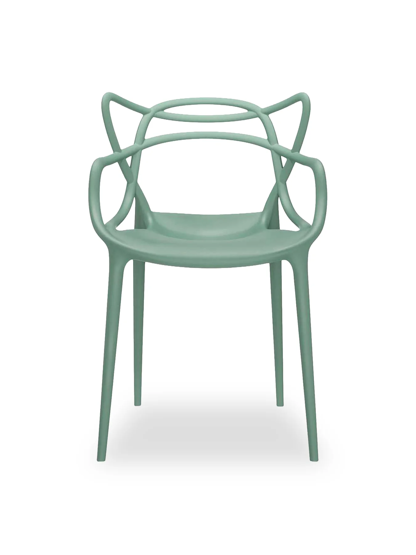 Masters Sculpted Dining Chair Sage Green
