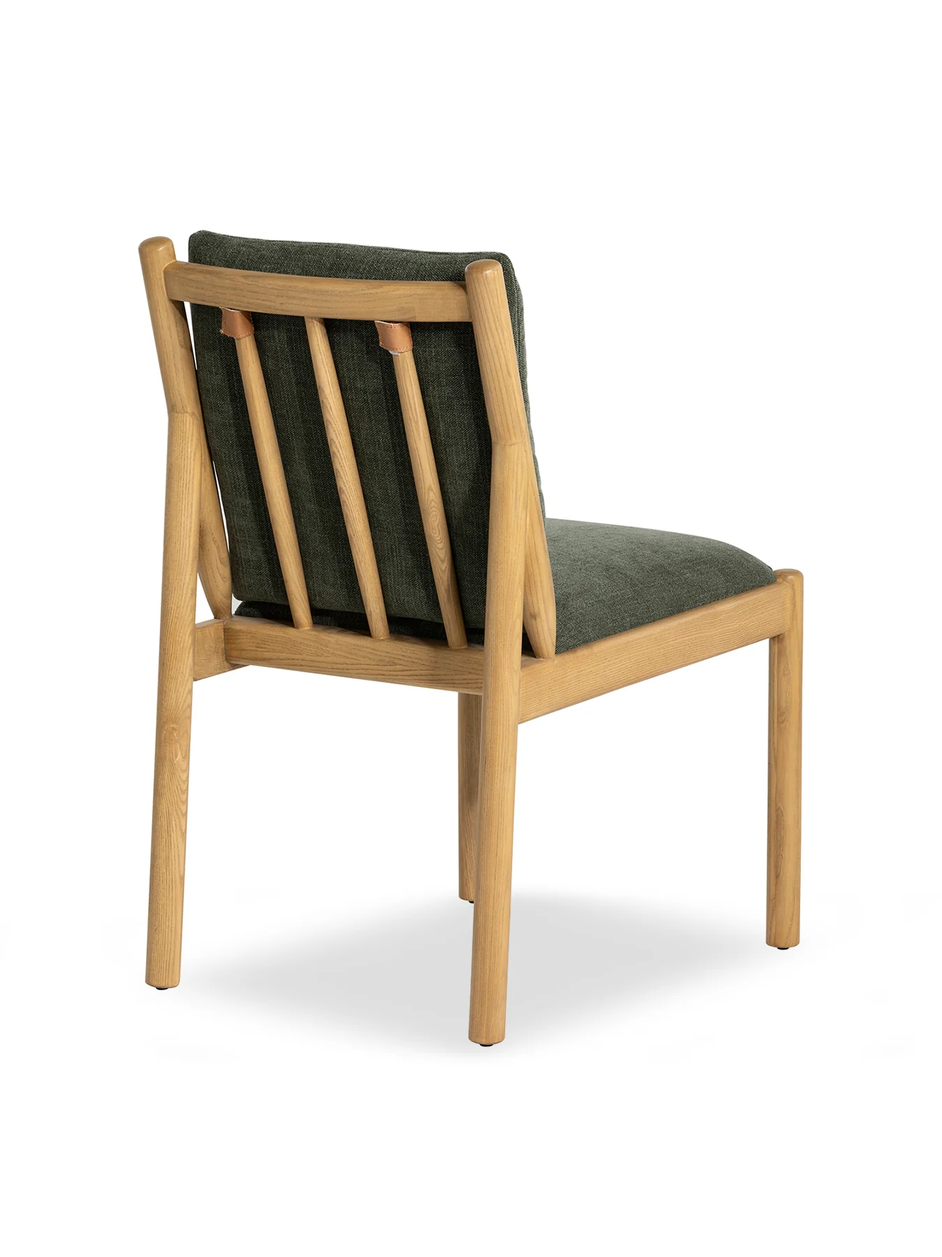 Mirna Green Fabric Dining Chair - Image 3