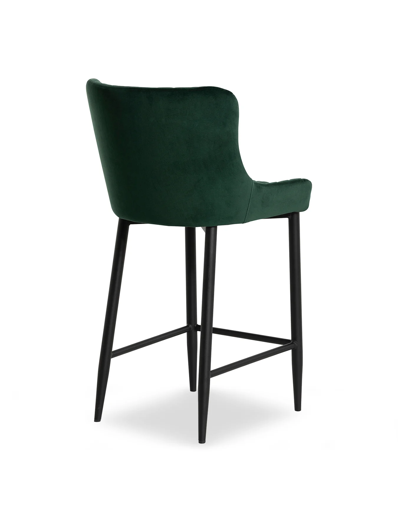 Rivington Velvet Counter Stool Green - Image 3