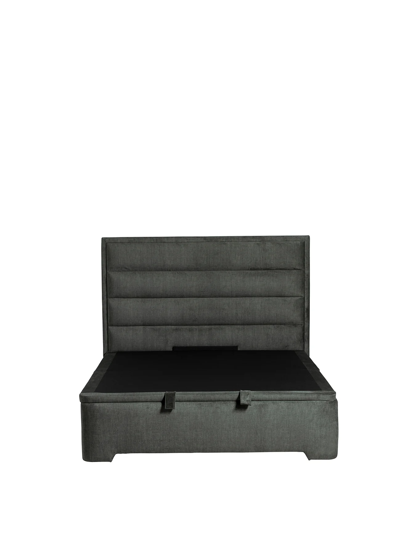 Rothbury Fabric King Ottoman Bed Frame Green - Image 2