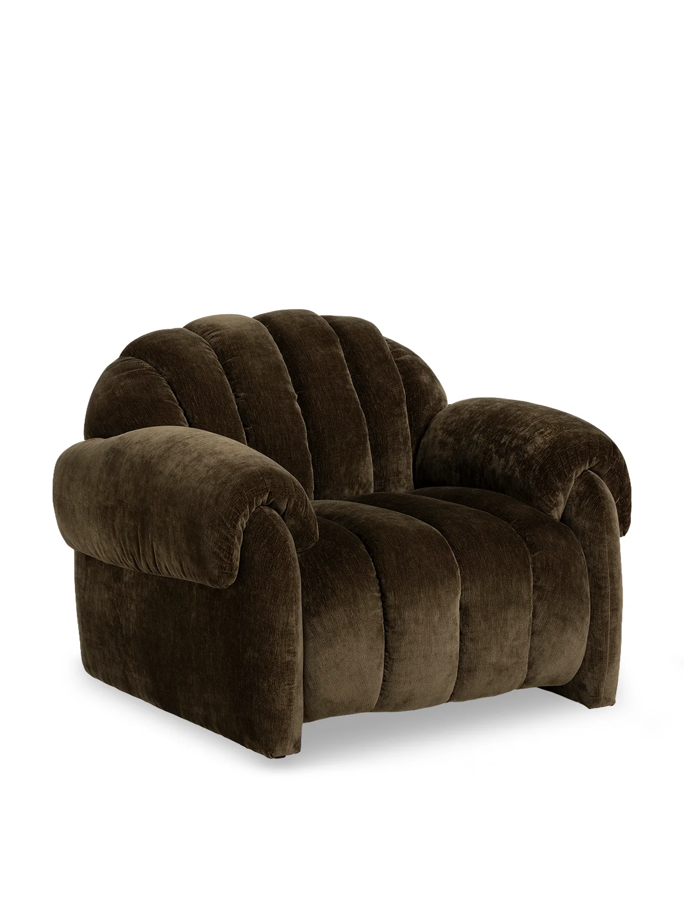 Segovia Green Fabric Armchair
