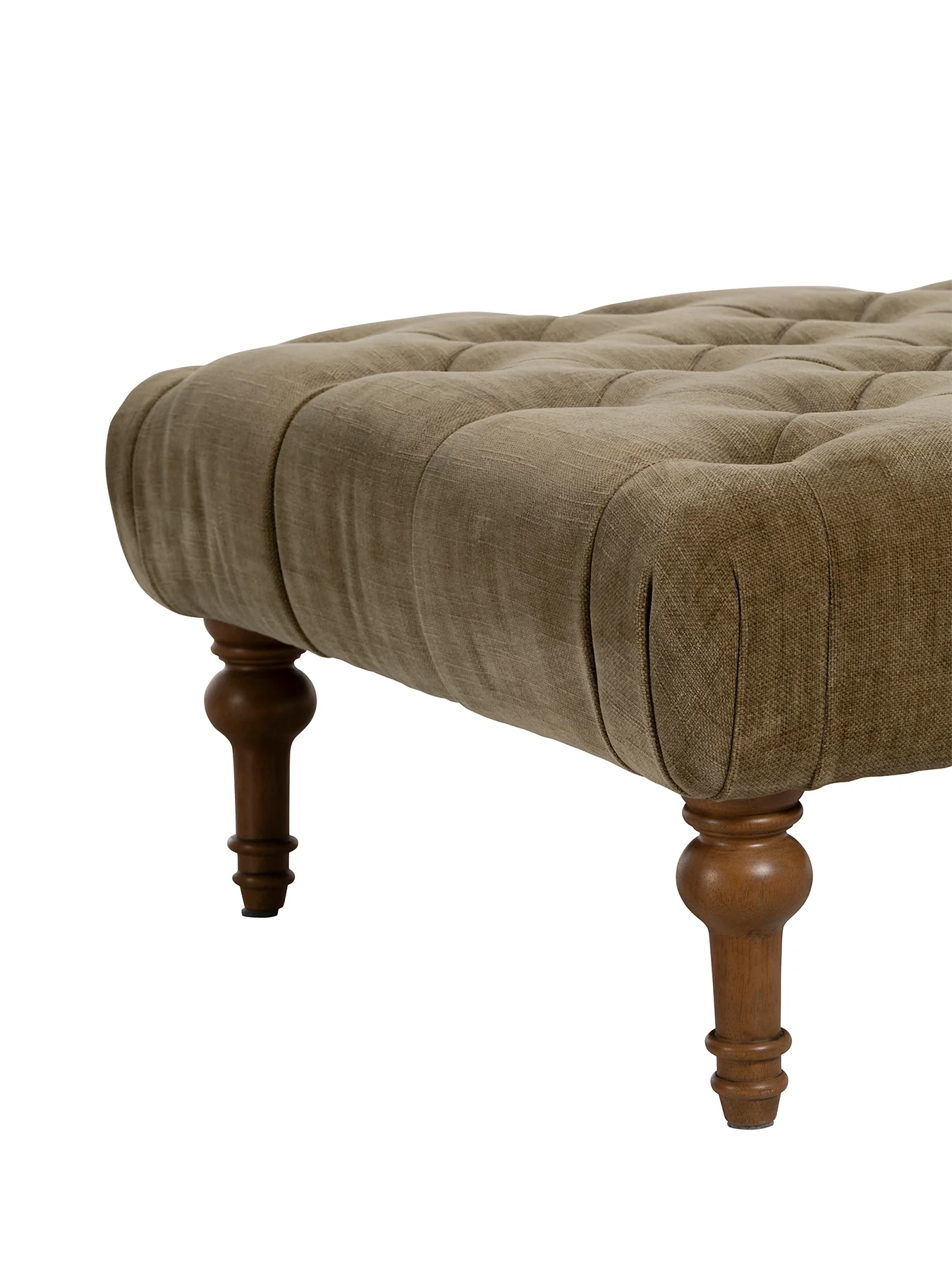 Wharton Fabric Square Footstool - Image 3