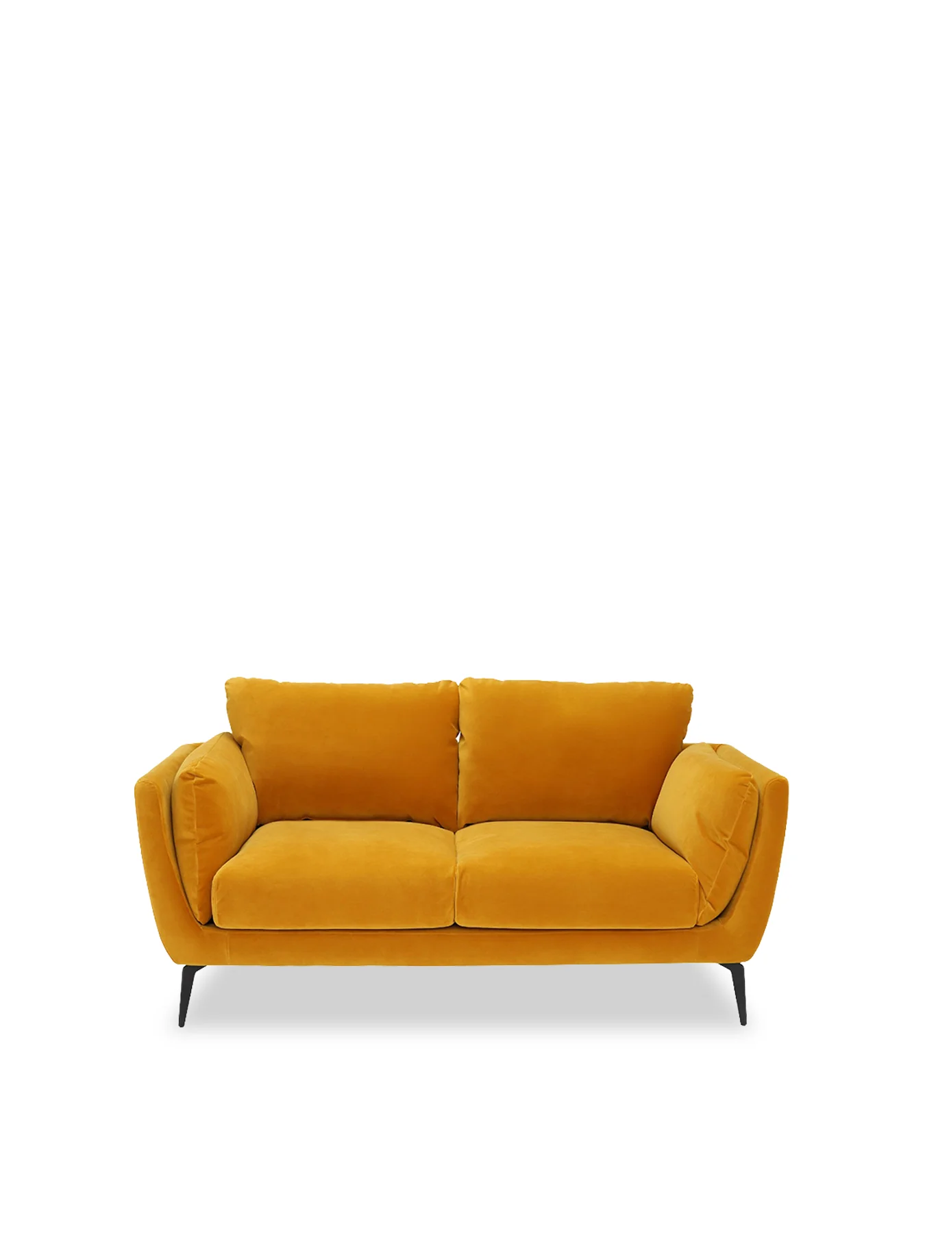 Boone Velvet 2 Seater Sofa - Image 9