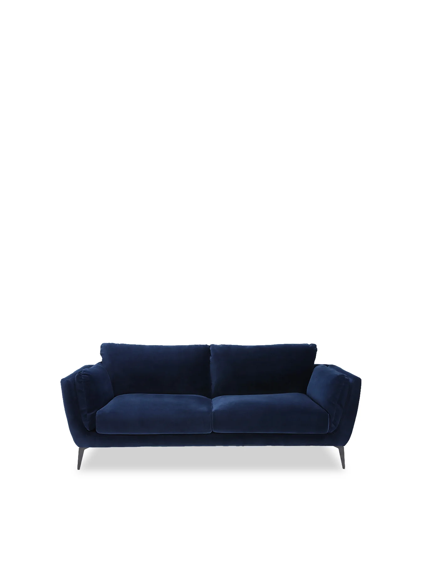 Boone Velvet 3 Seater Sofa - Image 5