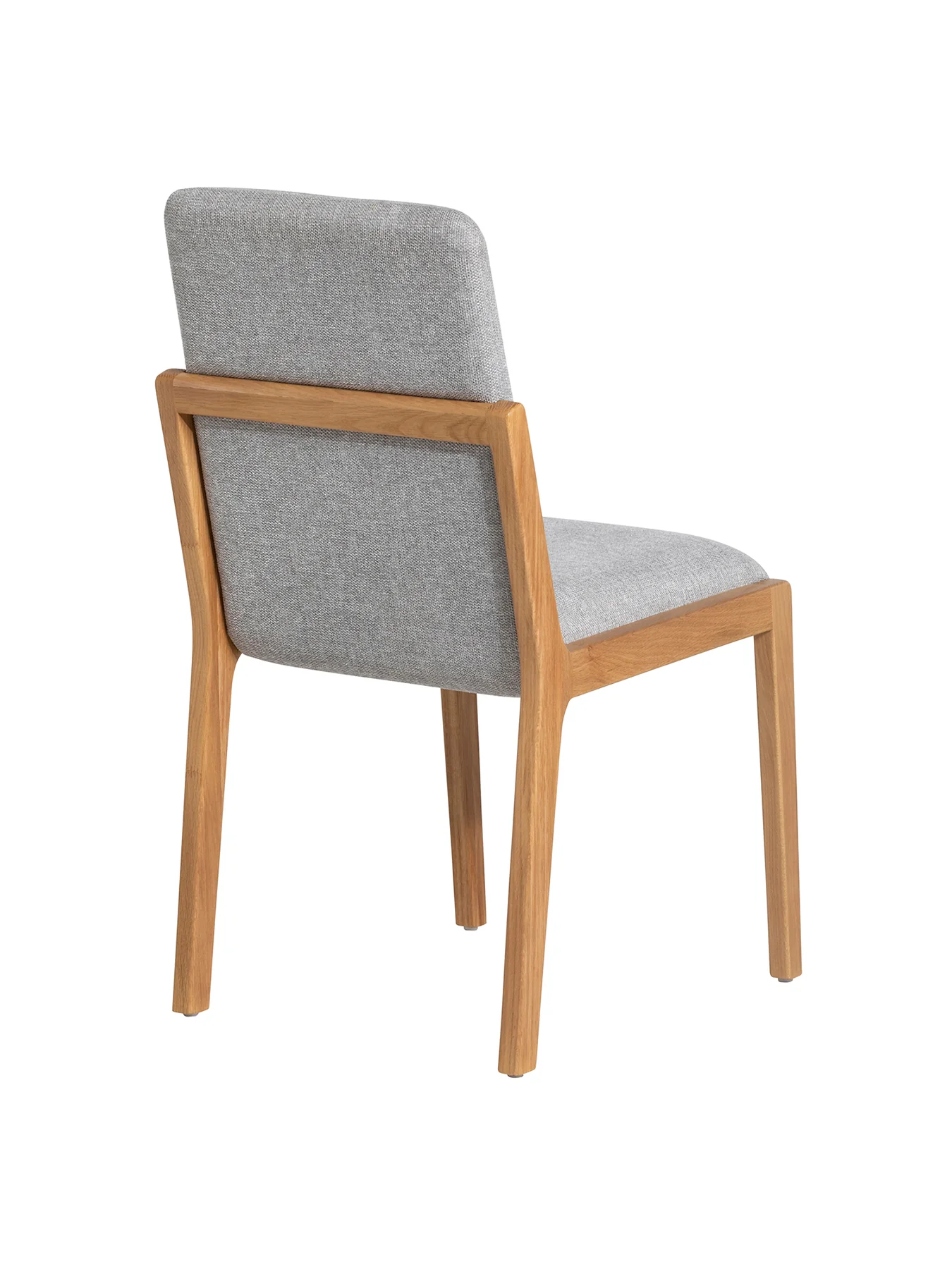Maddison Grey Upholstered Dining Chair - Image 3