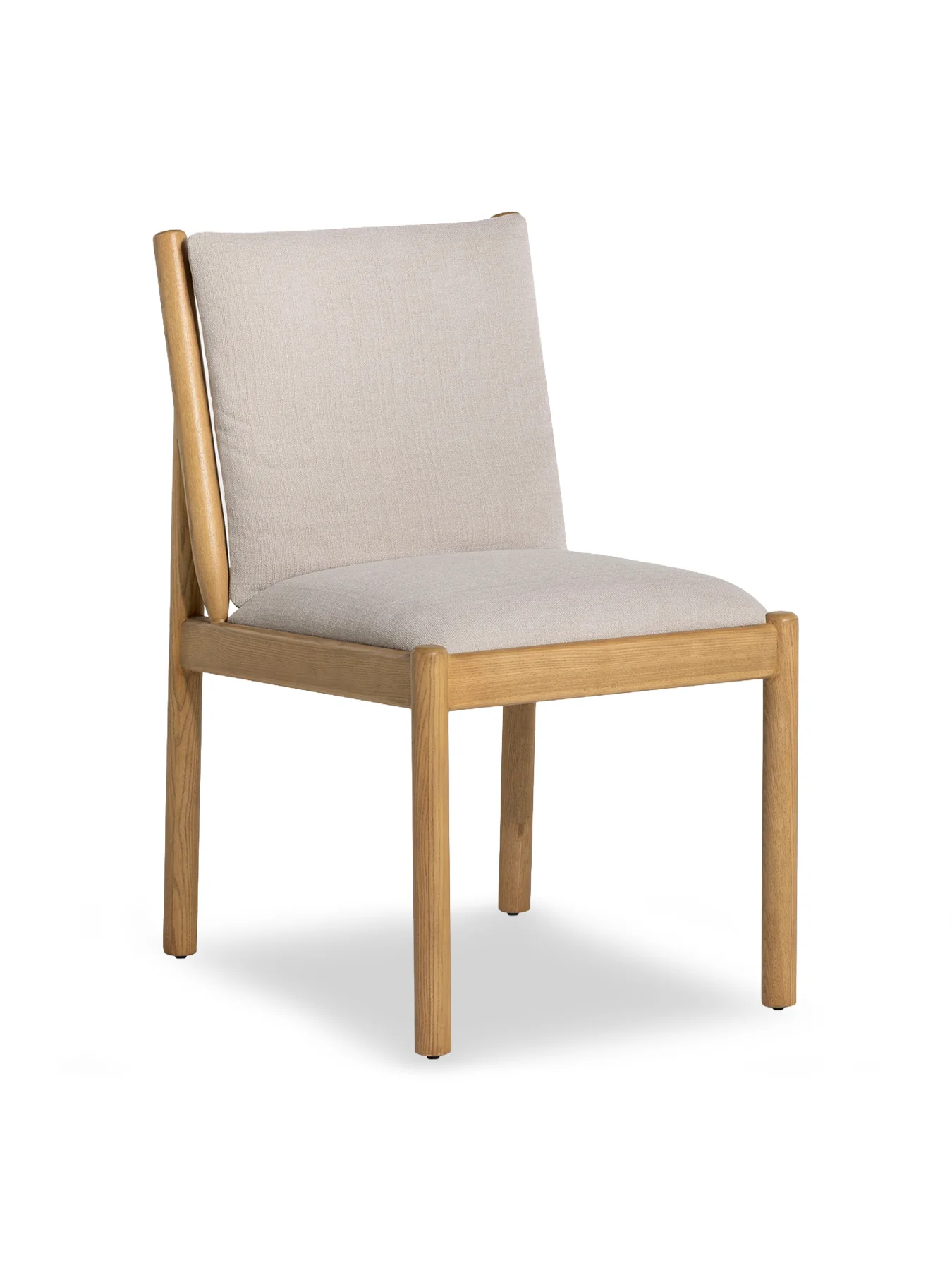 Mirna Light Grey Fabric Dining Chair