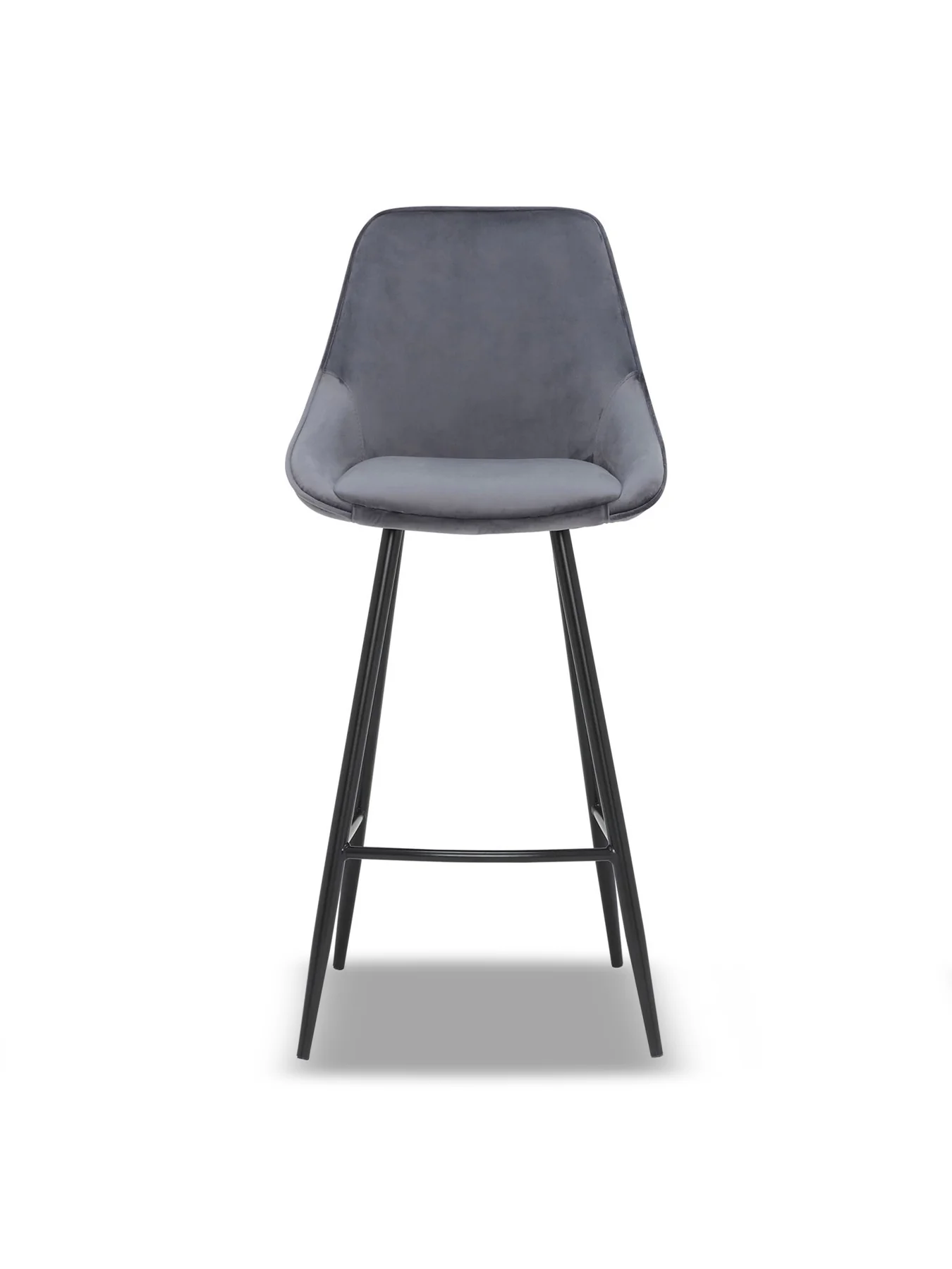 Southbury Grey Fabric Bar Stool