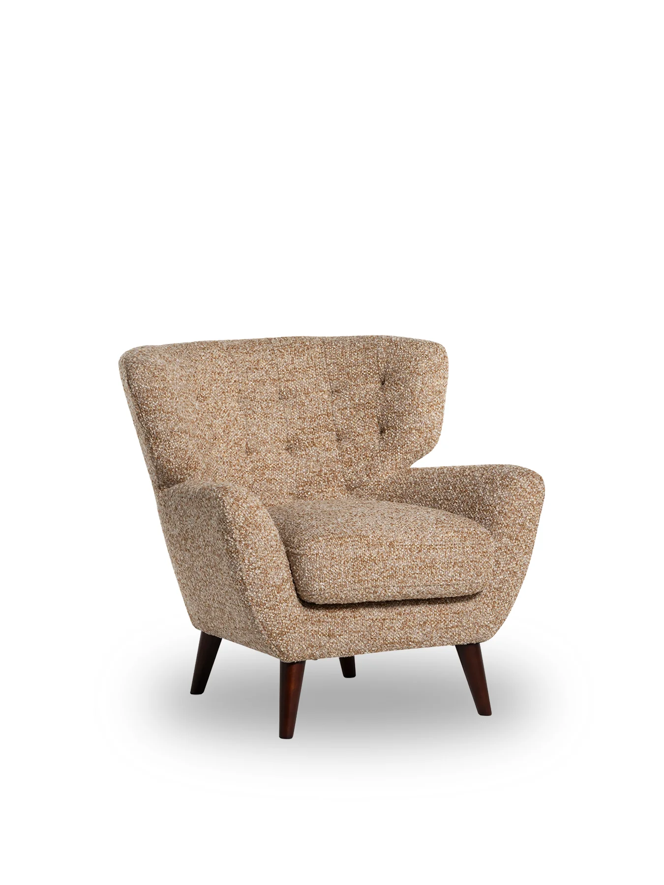 Wray Grey Fabric Armchair