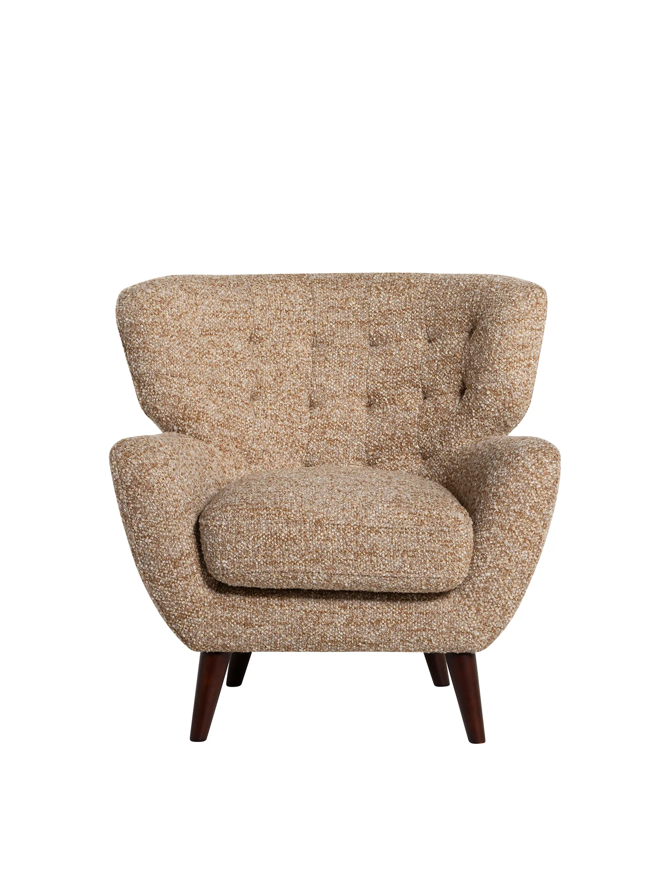 Wray Grey Fabric Armchair - Image 2