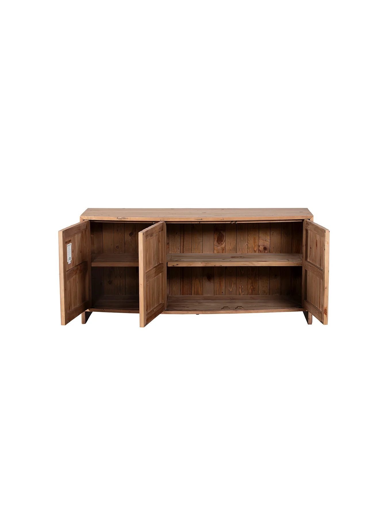 Arpela Reclaimed Wood 3 Door Sideboard - Image 4
