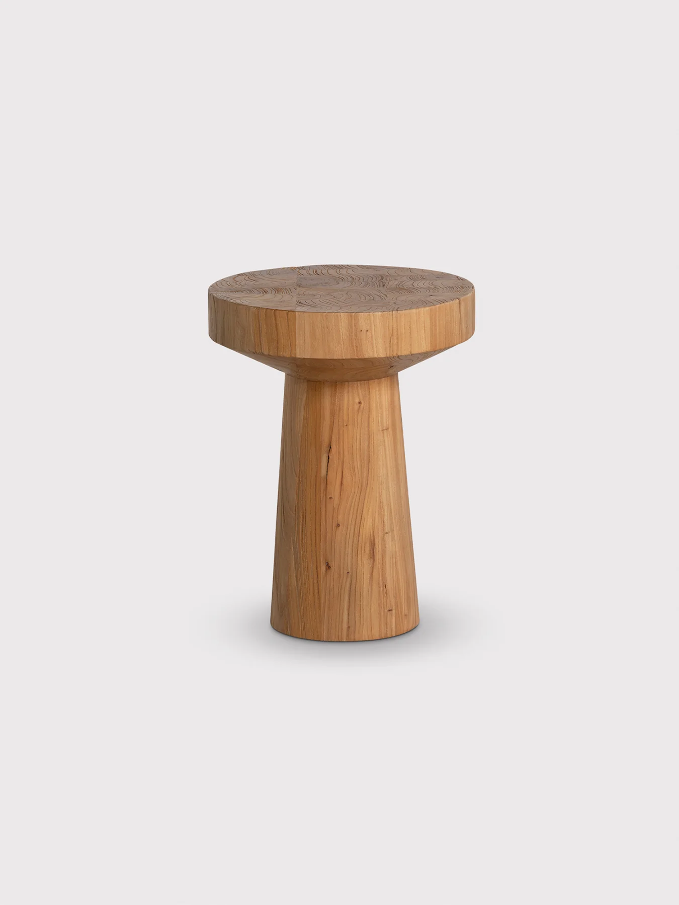 Carver Wood Coffee Table 45cm - Image 4