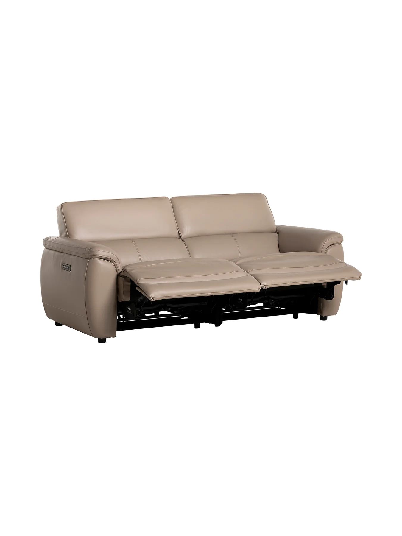 Glendale Electric Recliner Sofa Neutral - Image 4
