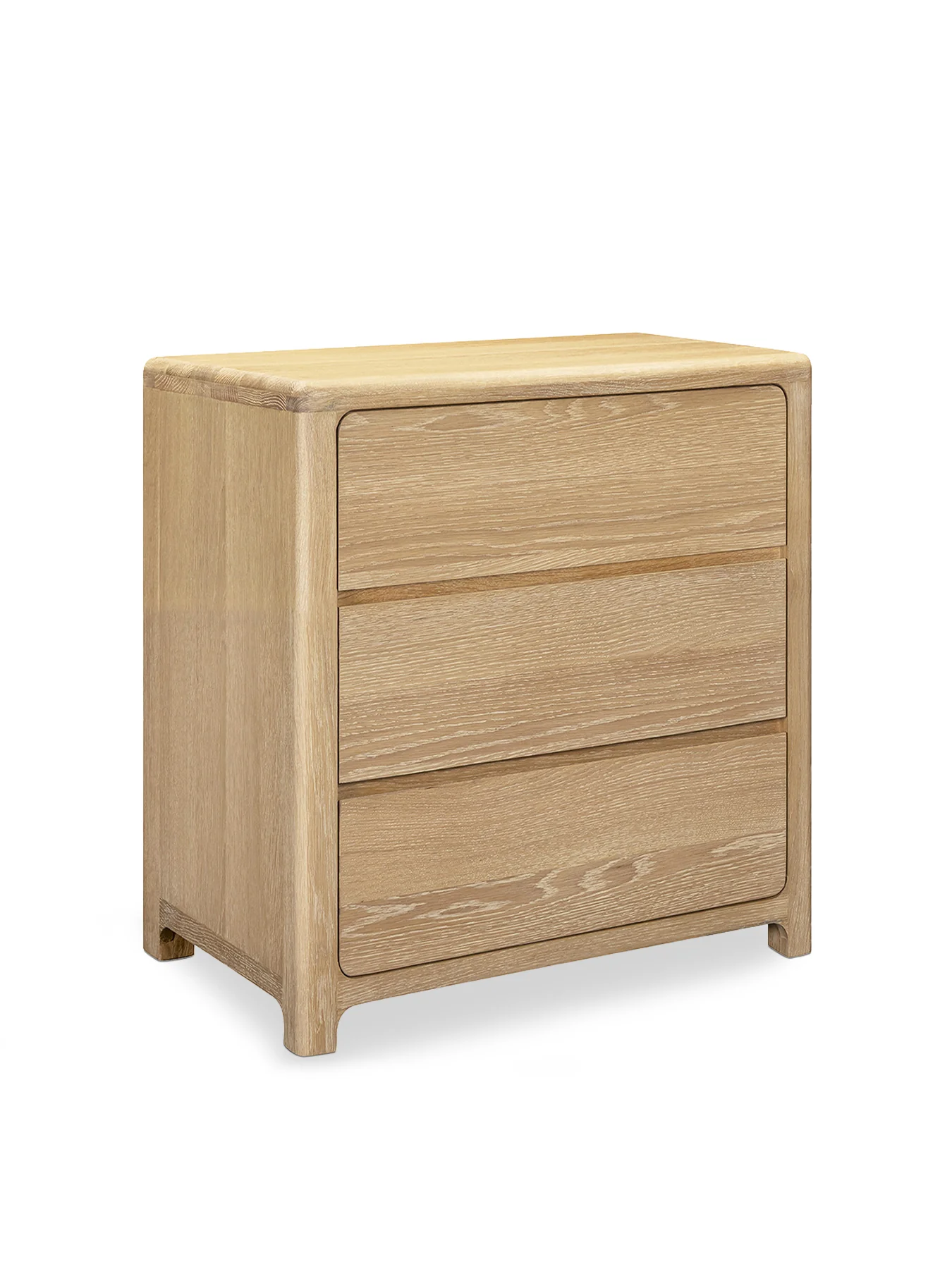 Hadrian Oak 3 Drawer Chest
