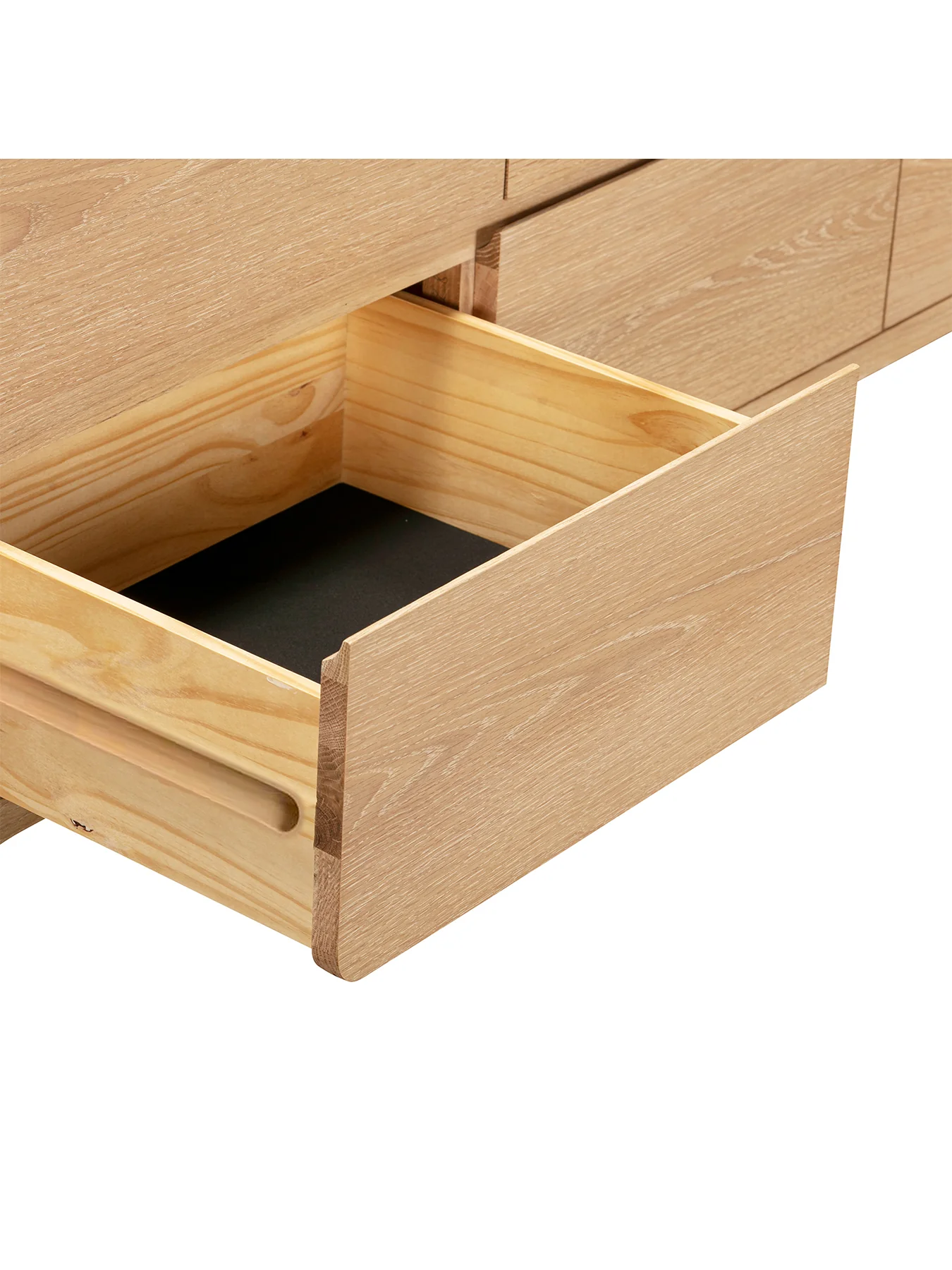 Hadrian Oak 9 Drawer Dresser - Image 4