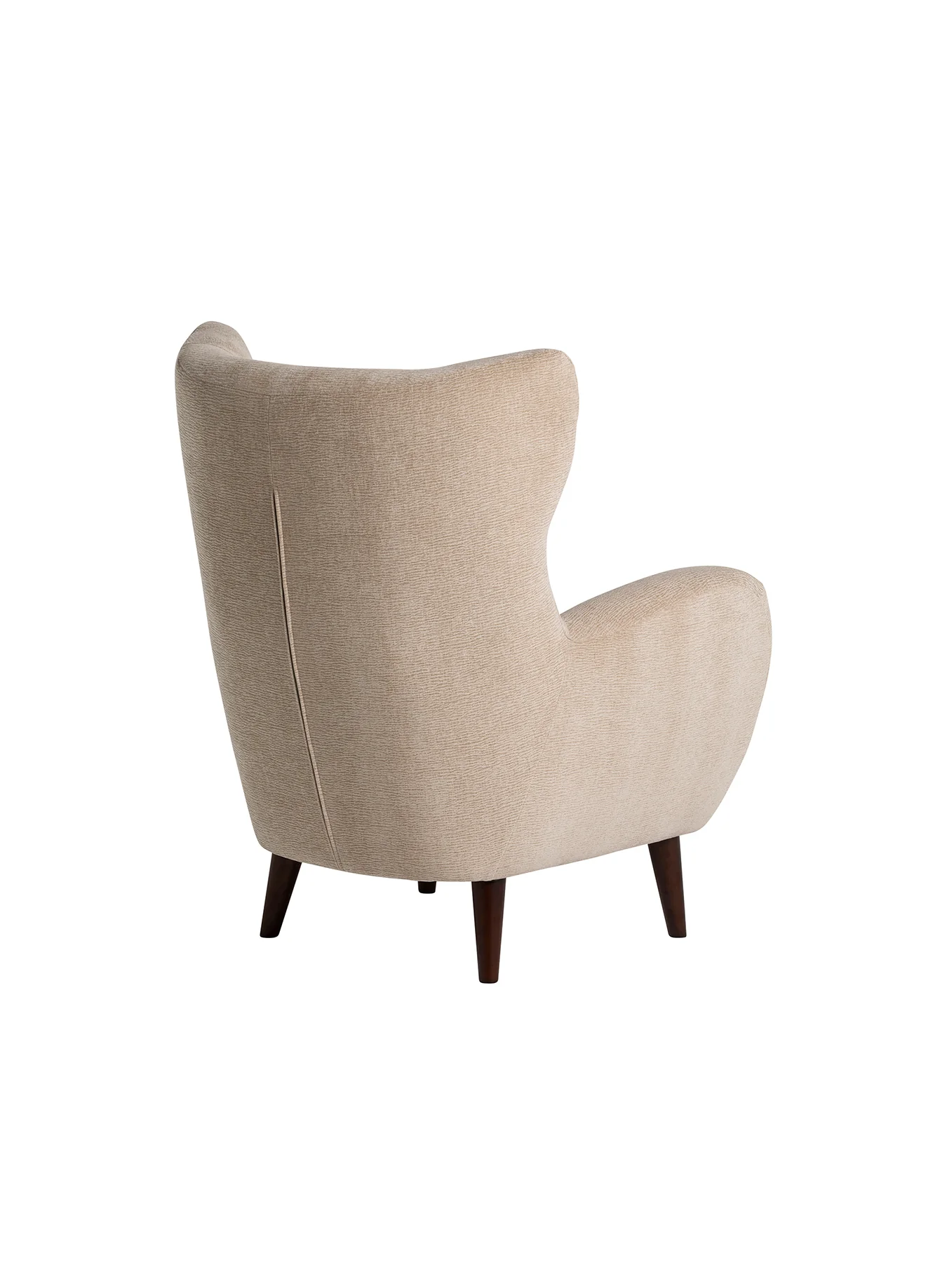 Lucian Neutral Fabric Accent Chair - Image 3