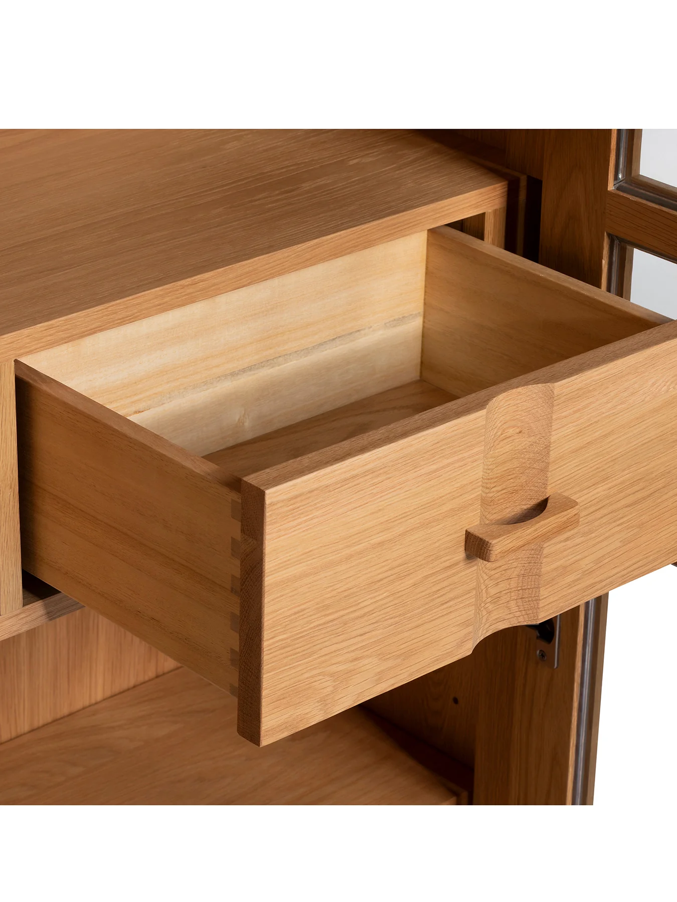 Maddison Oak Display Cabinet - Image 3