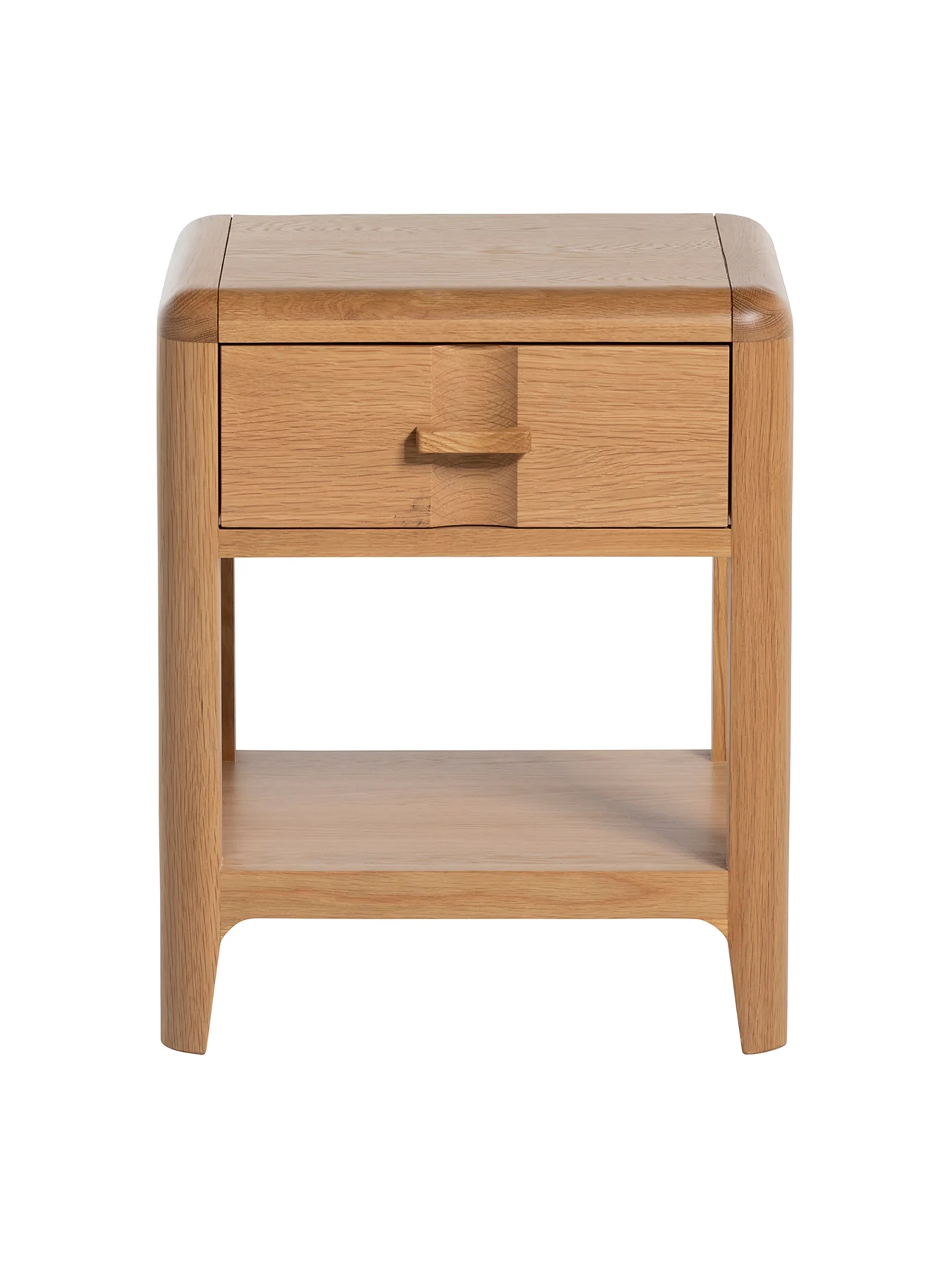 Maddison Oak Lamp Table - Image 2