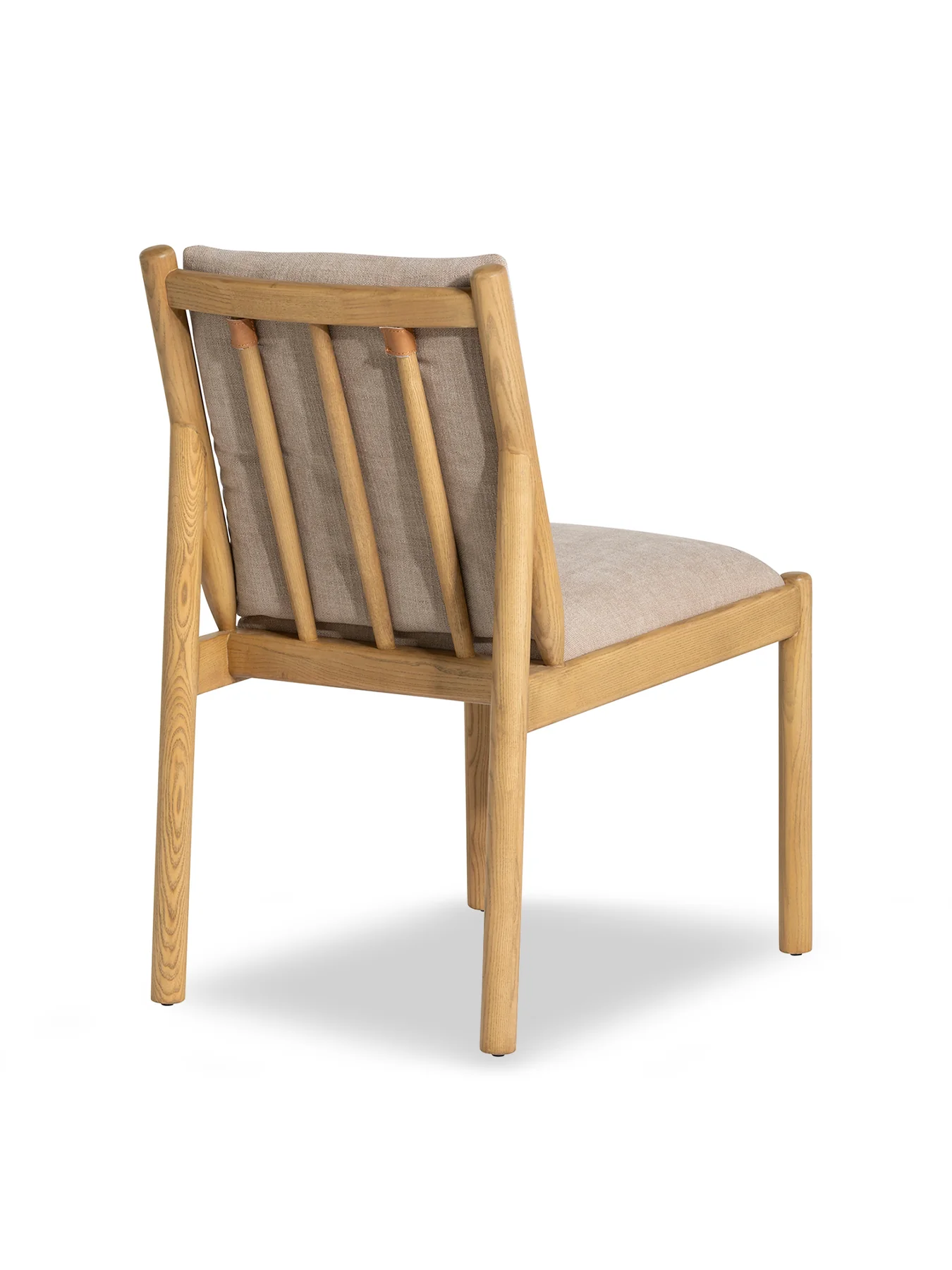 Mirna Cream Fabric Dining Chair - Image 3