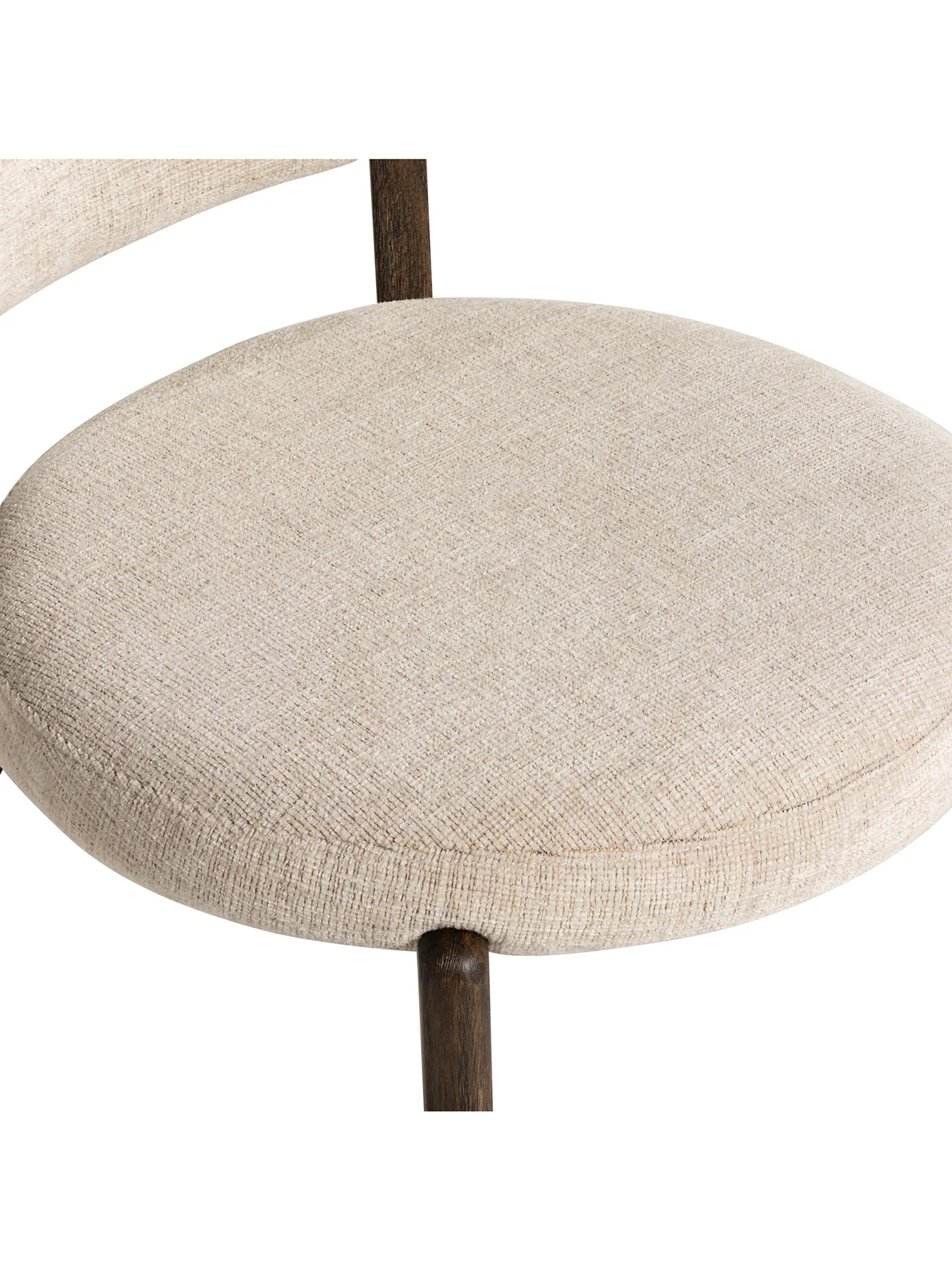 Nord Dark Wooden Dining Chair - Image 4