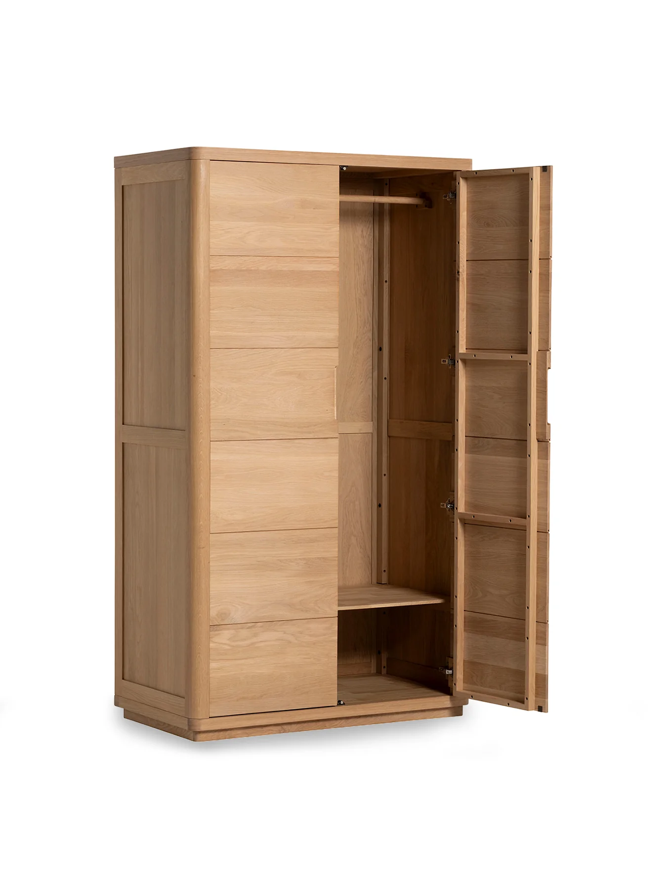 Olav Wooden 2 Door Wardrobe - Image 4