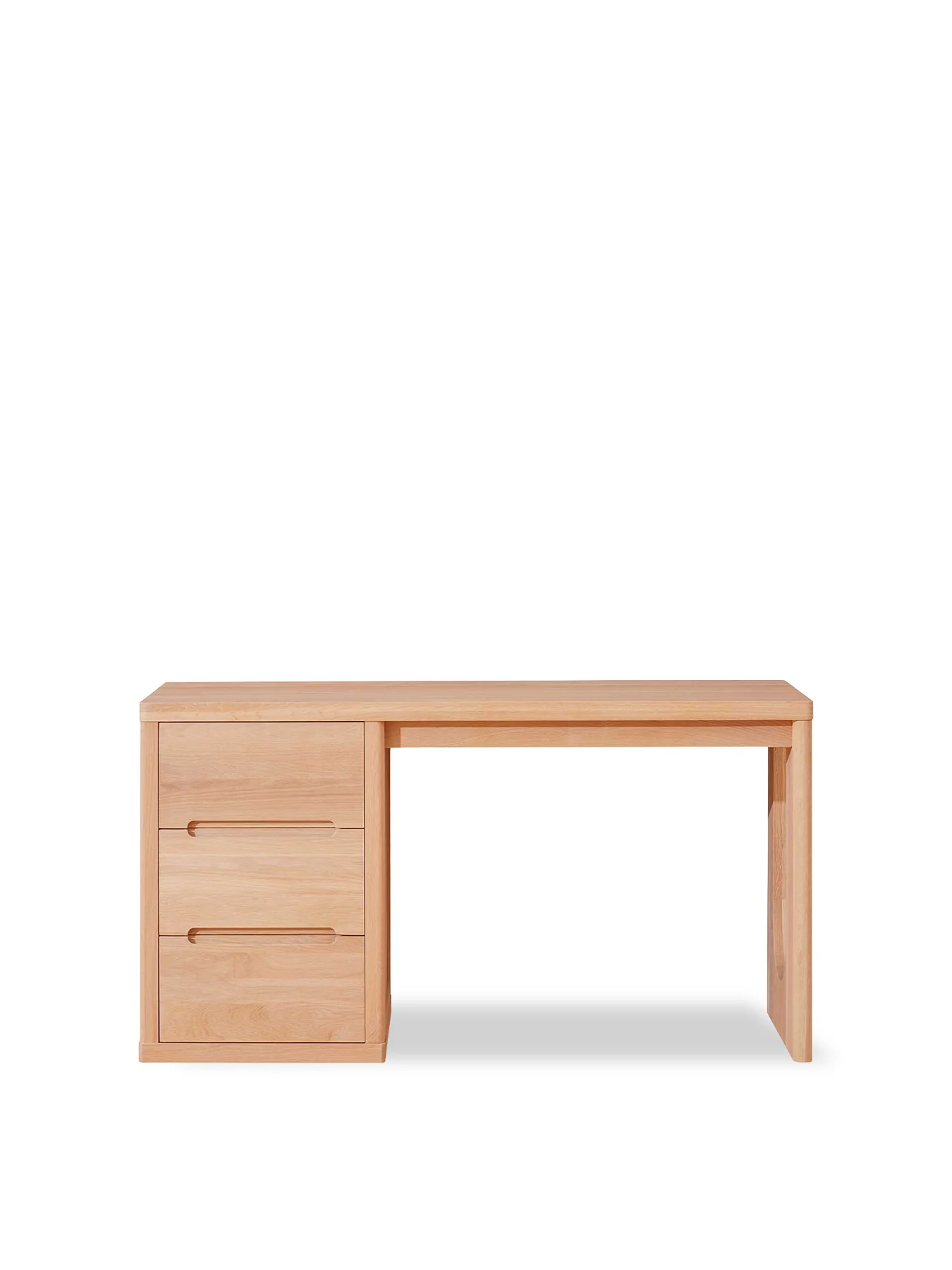 Olav Oak Wood Office Desk 140cm