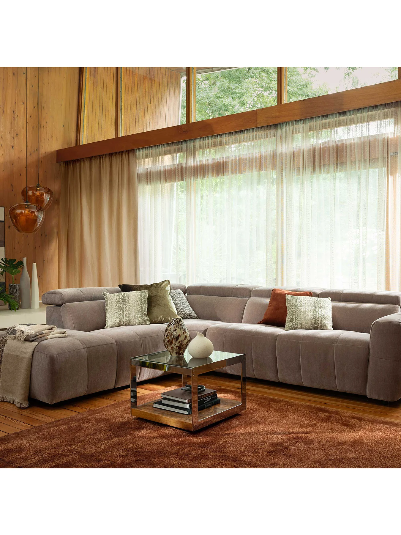 Rochester Corner Sofa Neutral - Image 2