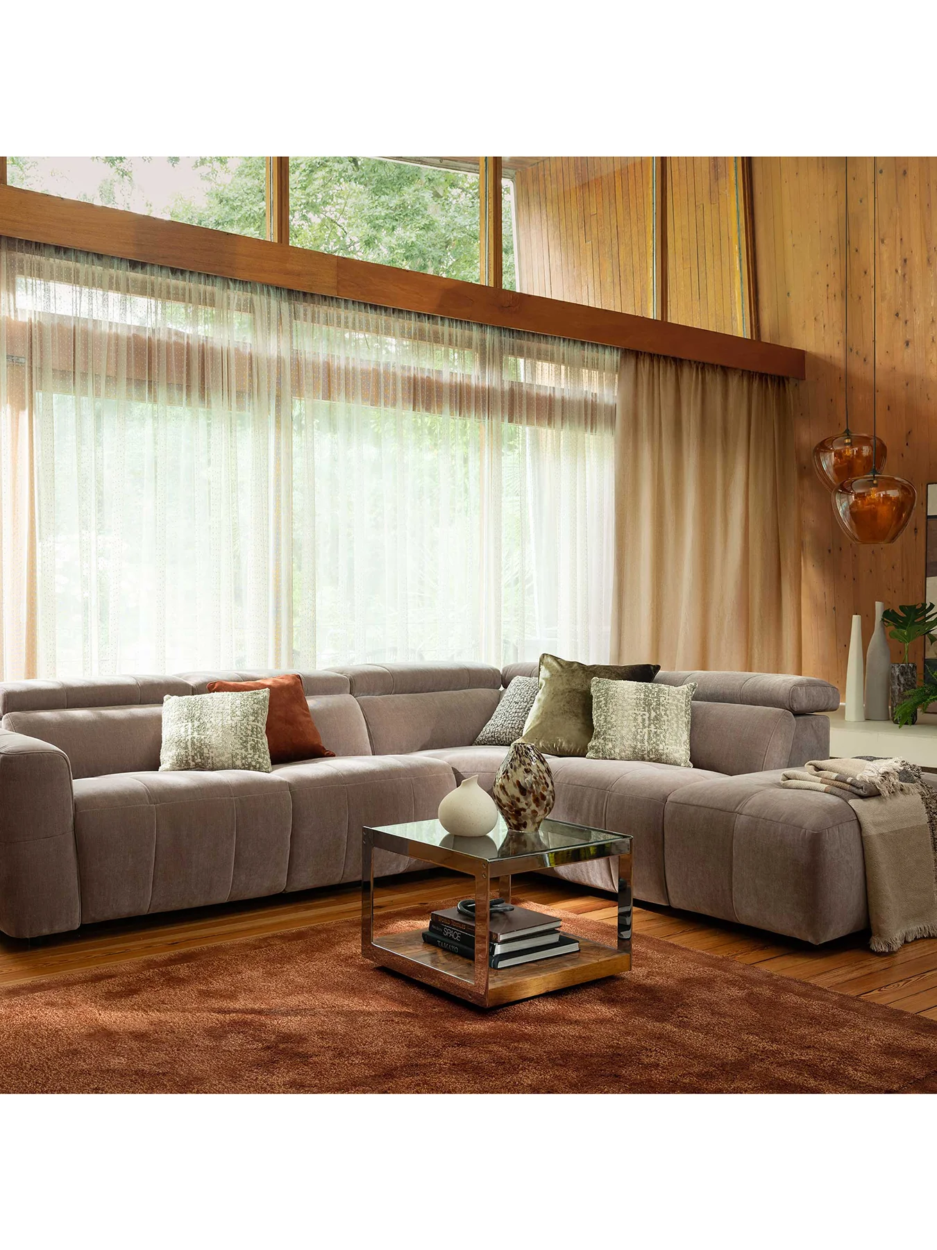 Rochester Corner Sofa Neutral - Image 2