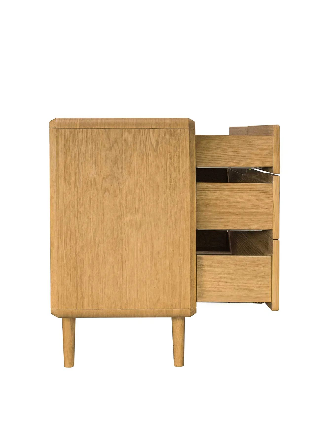 Winchester Solid Oak 4 Drawer Chest - Image 3