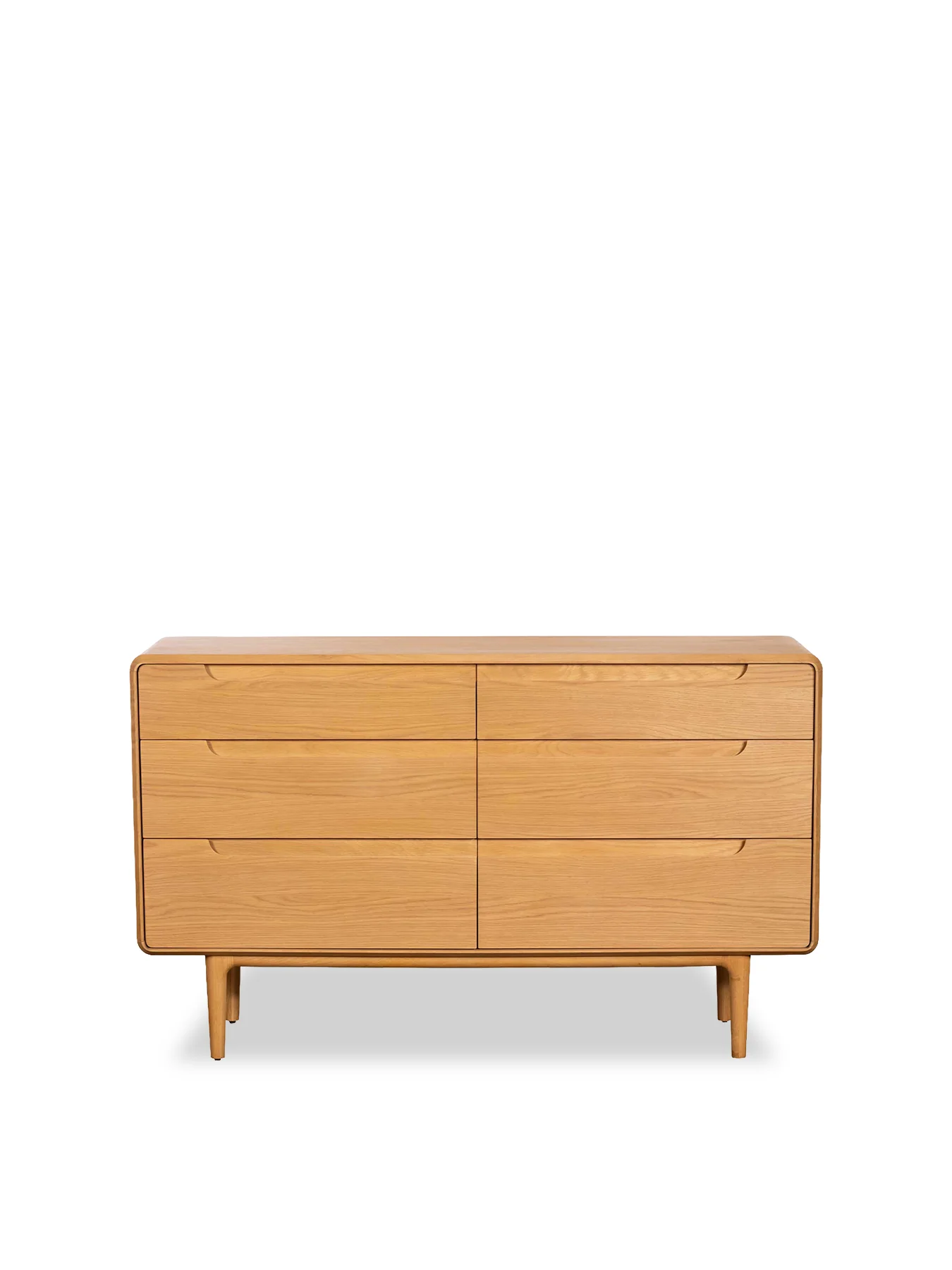 Winchester Oak 6 Drawer Chest