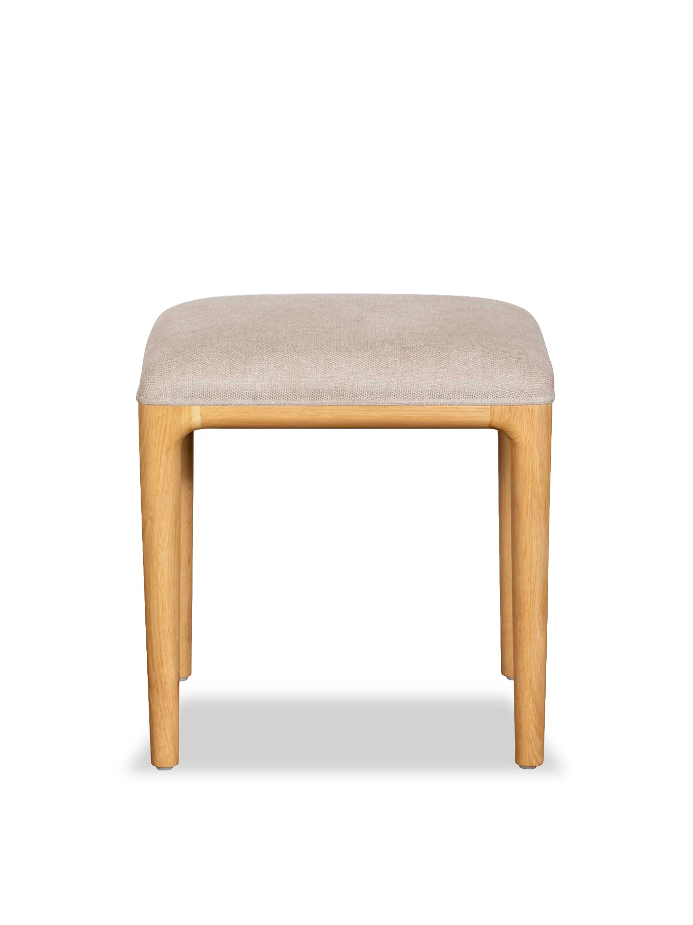 Winchester Oak Upholstered Stool