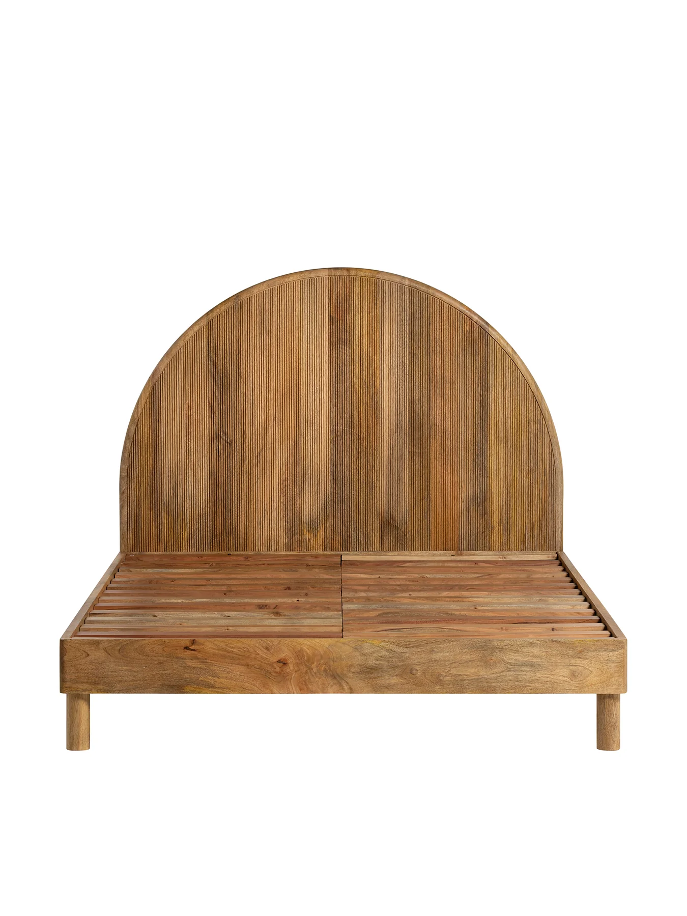 Zuberi Mango Wood King Bed Frame - Image 3