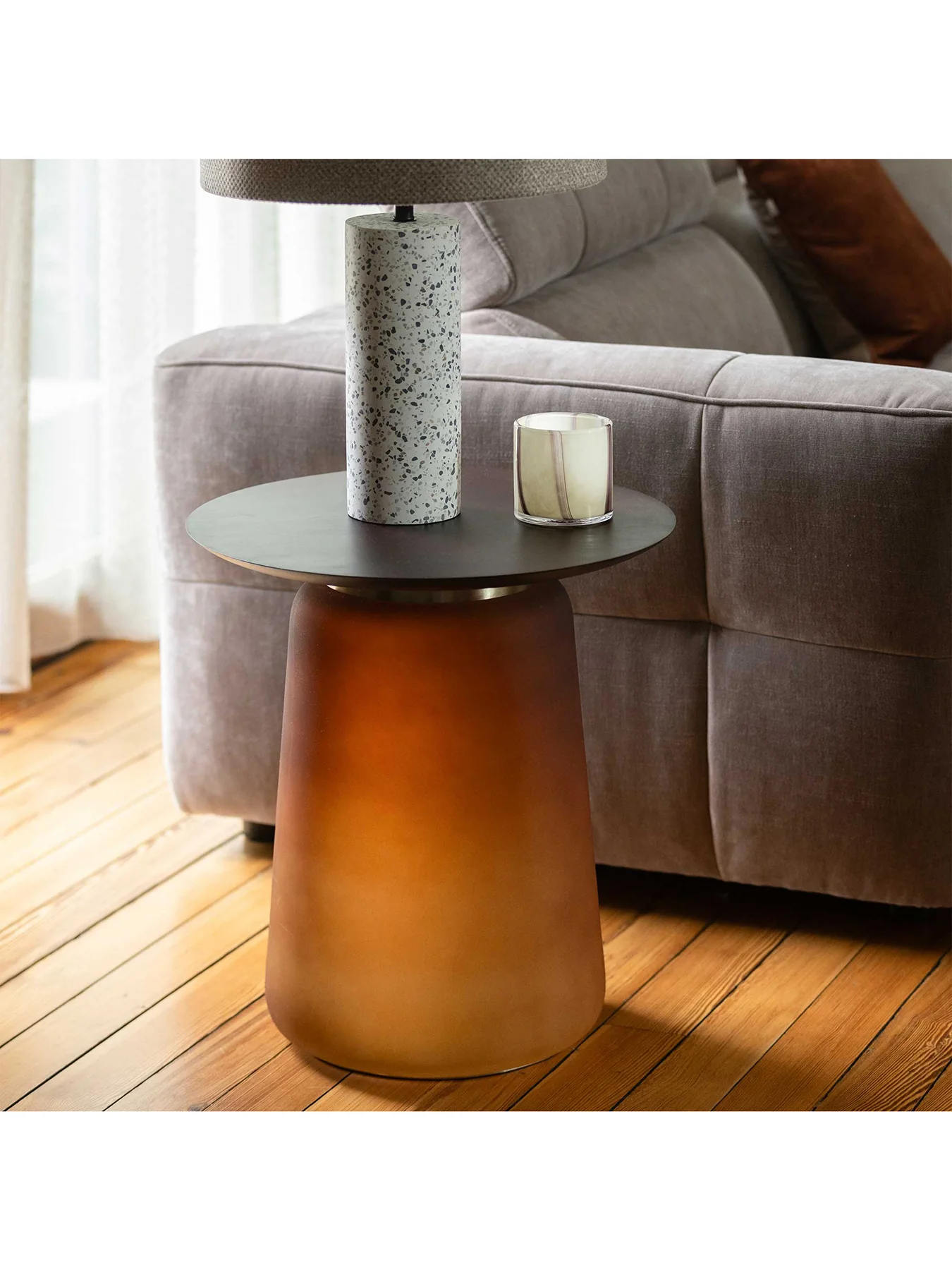 Bardi Side Table Orange - Image 2