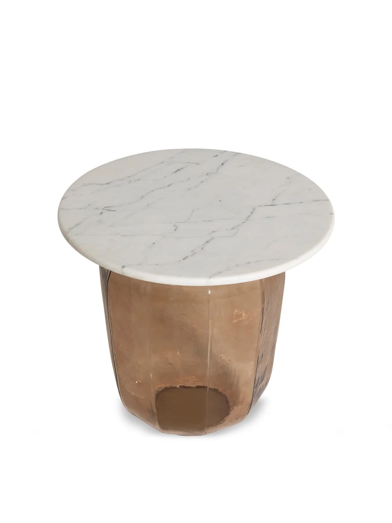 Rossi Marble and Glass Coffee Table Large - Image 2