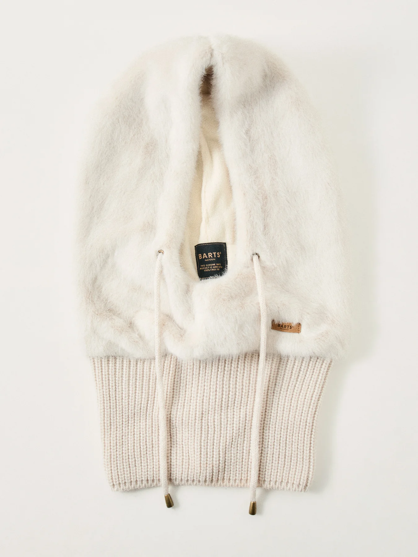 Eliess Faux Fur Hood Cream - Image 2
